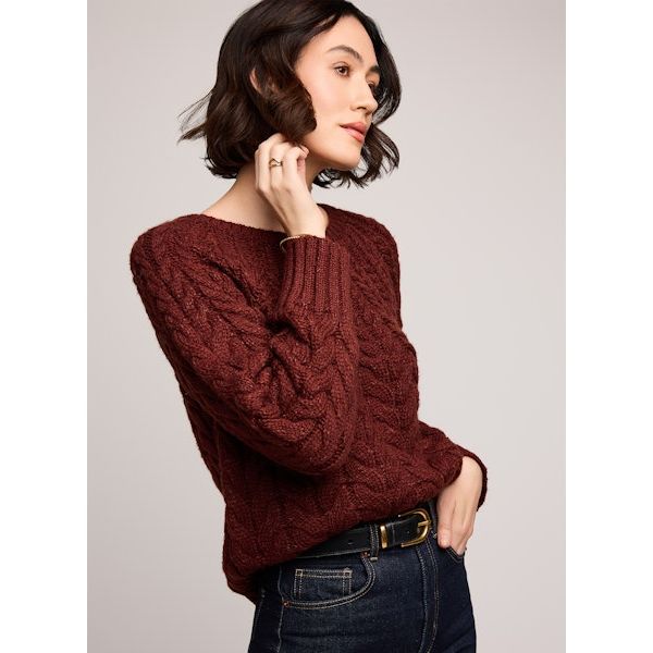 Gentle Fawn - Lorenzo Sweater in Mahogany