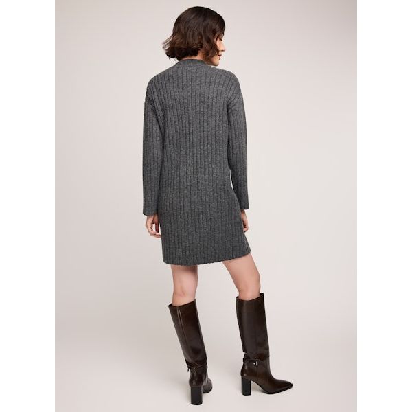 Gentle Fawn - Yvette Sweater Dress in Heather Charcoal
