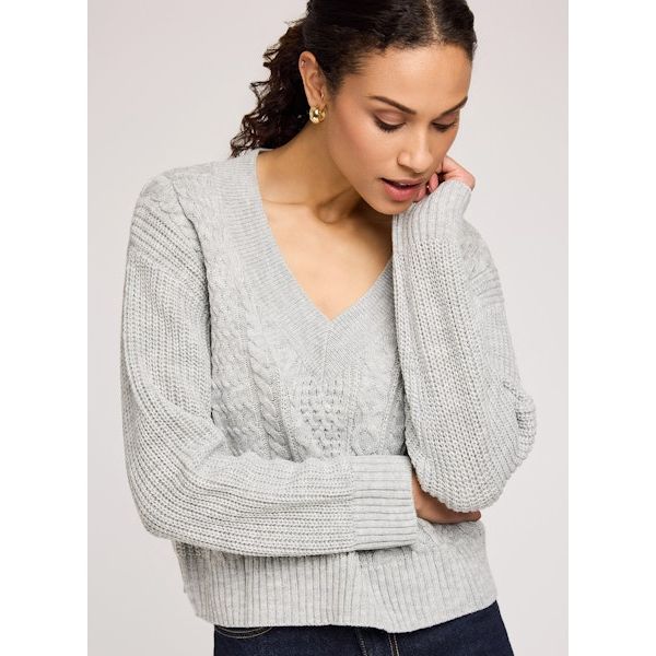Gentle Fawn - Marcie Sweater in Heather Ash