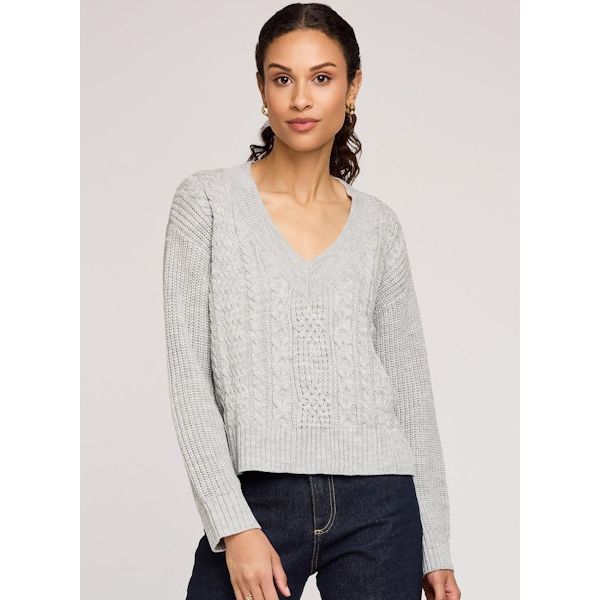 Gentle Fawn - Marcie Sweater in Heather Ash