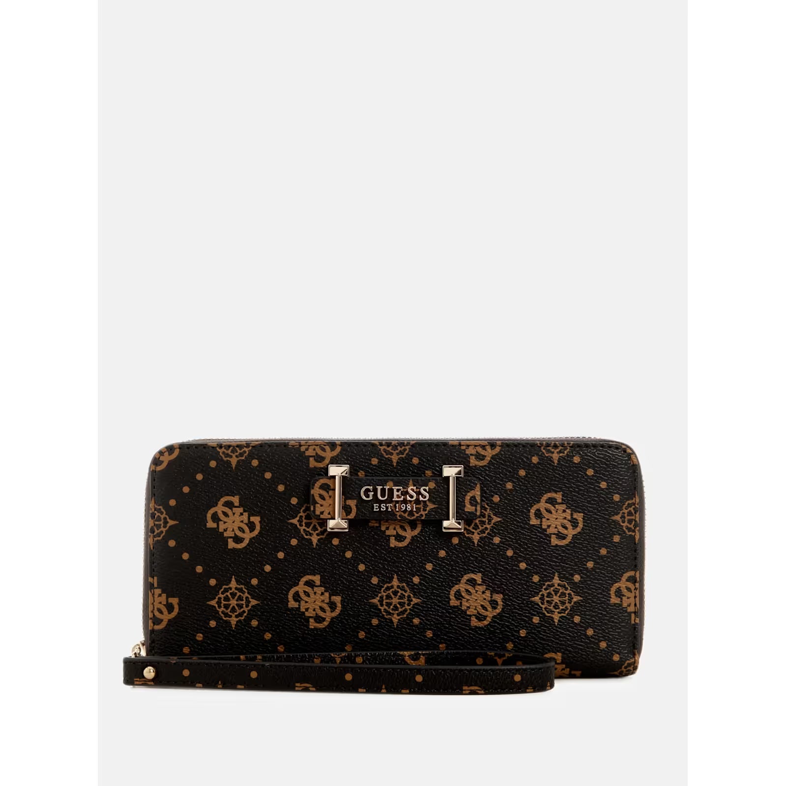 Guess - Silia Peony Large Wallet in Espresso
