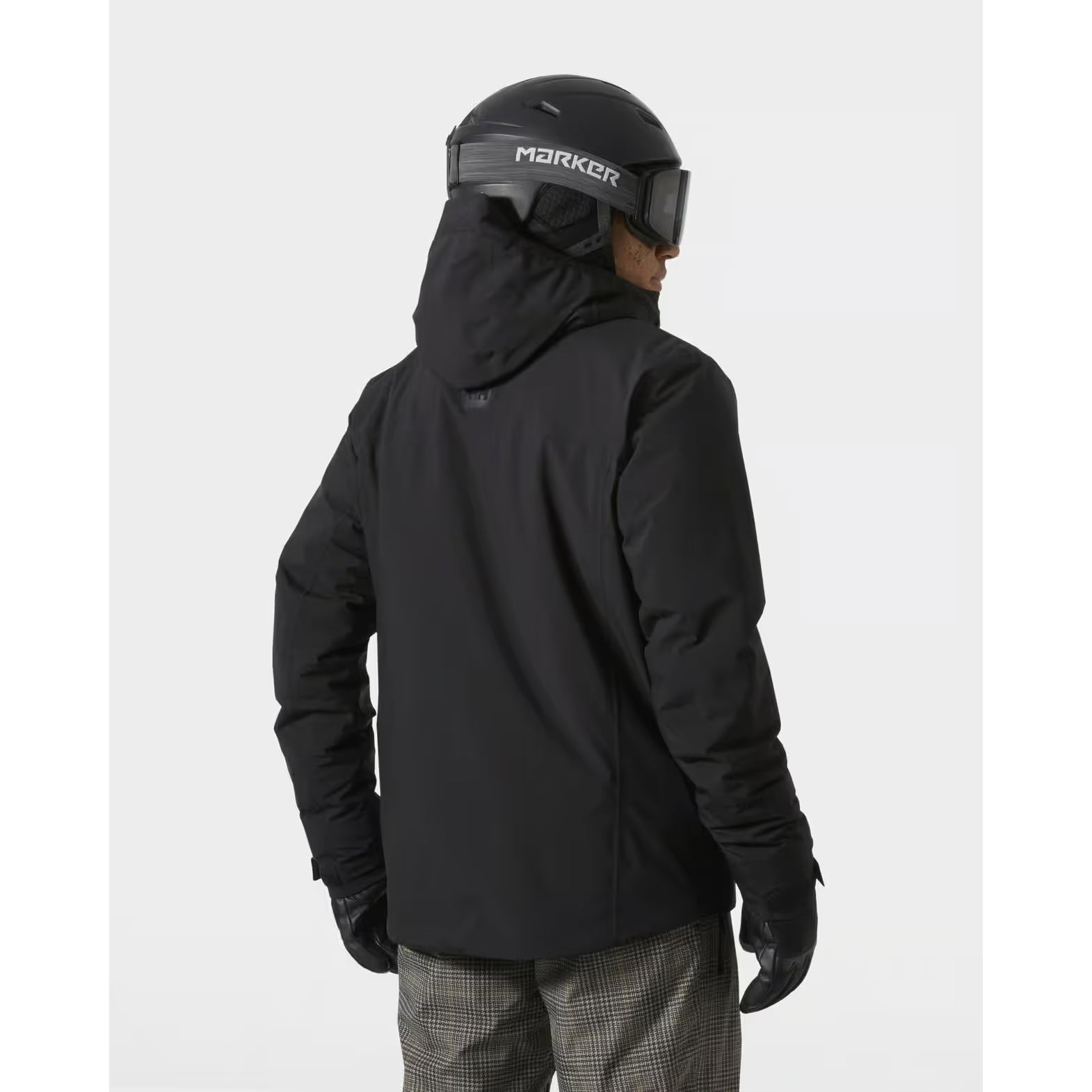 Helly Hansen - Men's Panorama 2.0 Insulated Hooded Jacket in Black/Graphite Brown