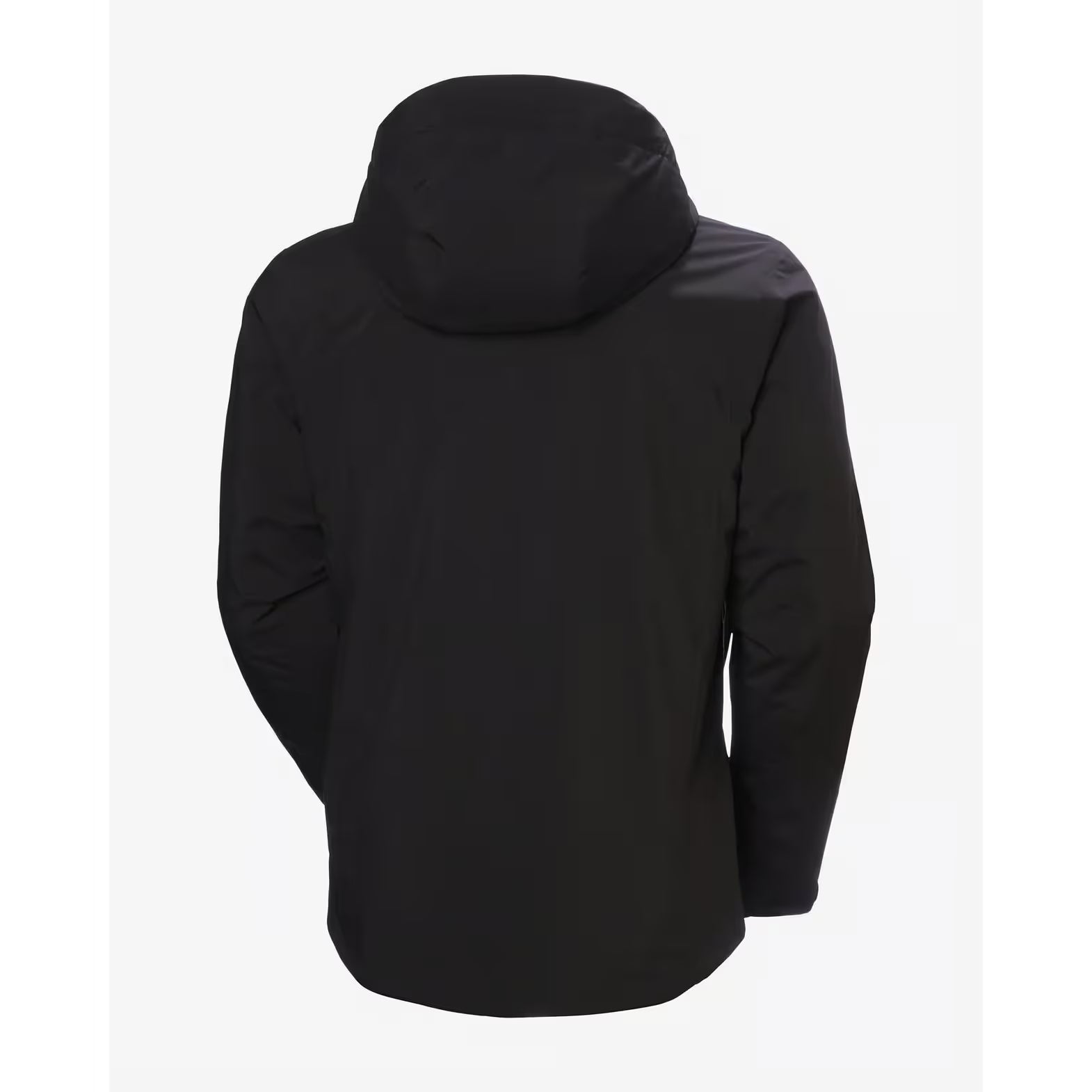 Helly Hansen - Men's Panorama 2.0 Insulated Hooded Jacket in Black/Graphite Brown
