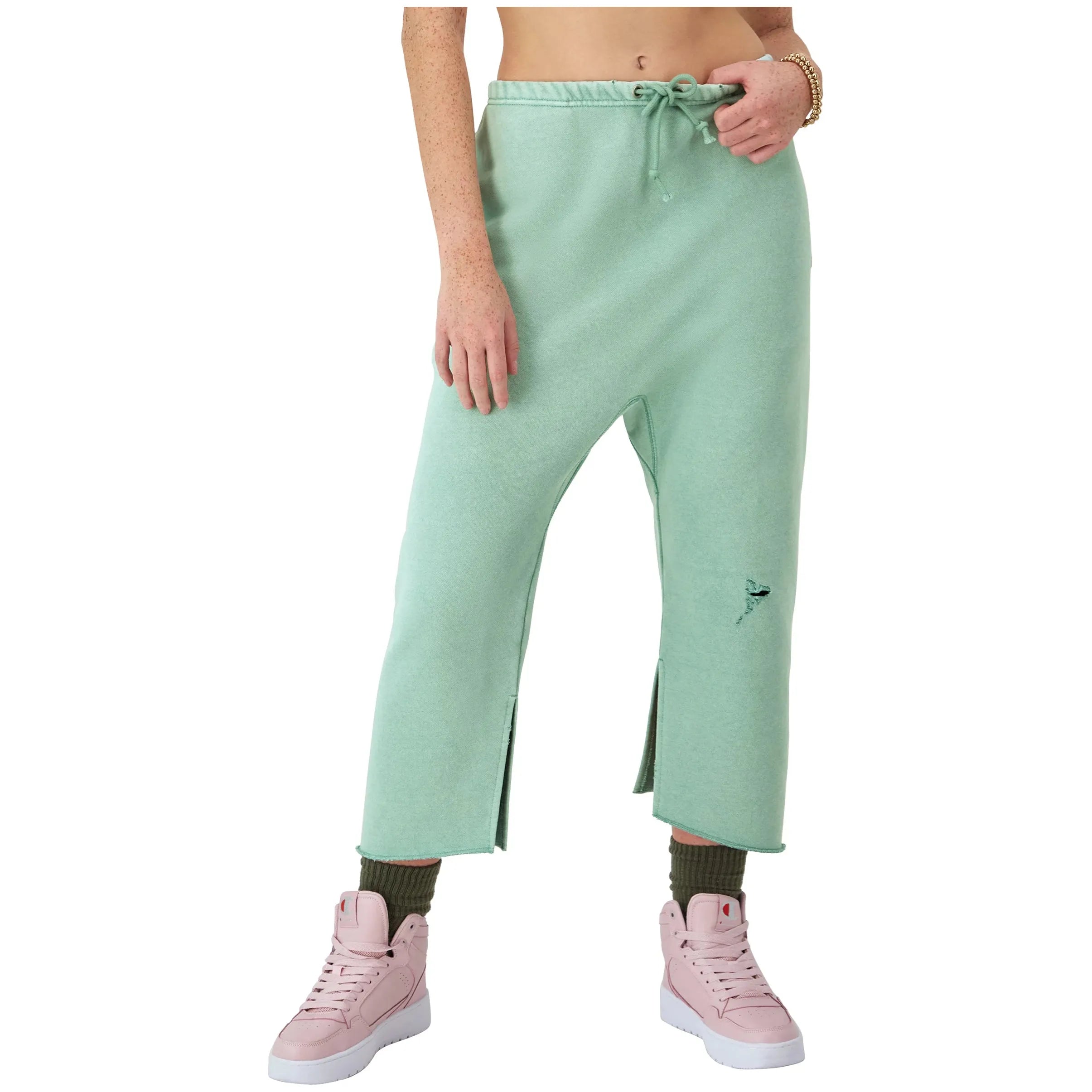 Champion - Reverse Weave Femme Pants in Vinage Wash Teal