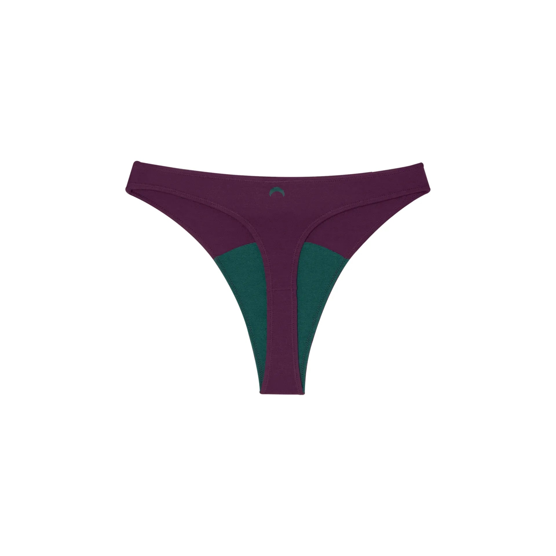 Huha - High Rise Thong in Plum