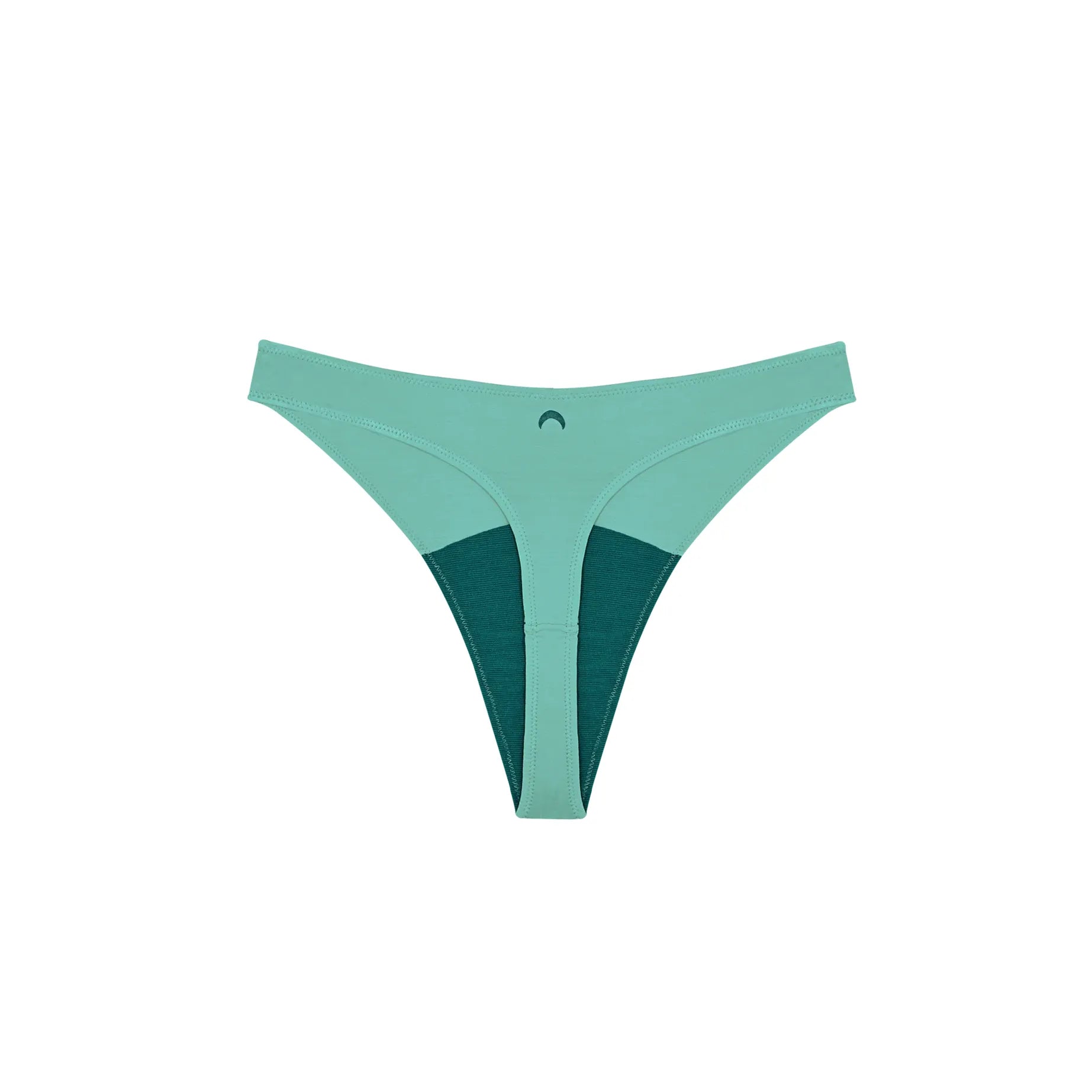 Huha - High Rise Thong in Blue Crush