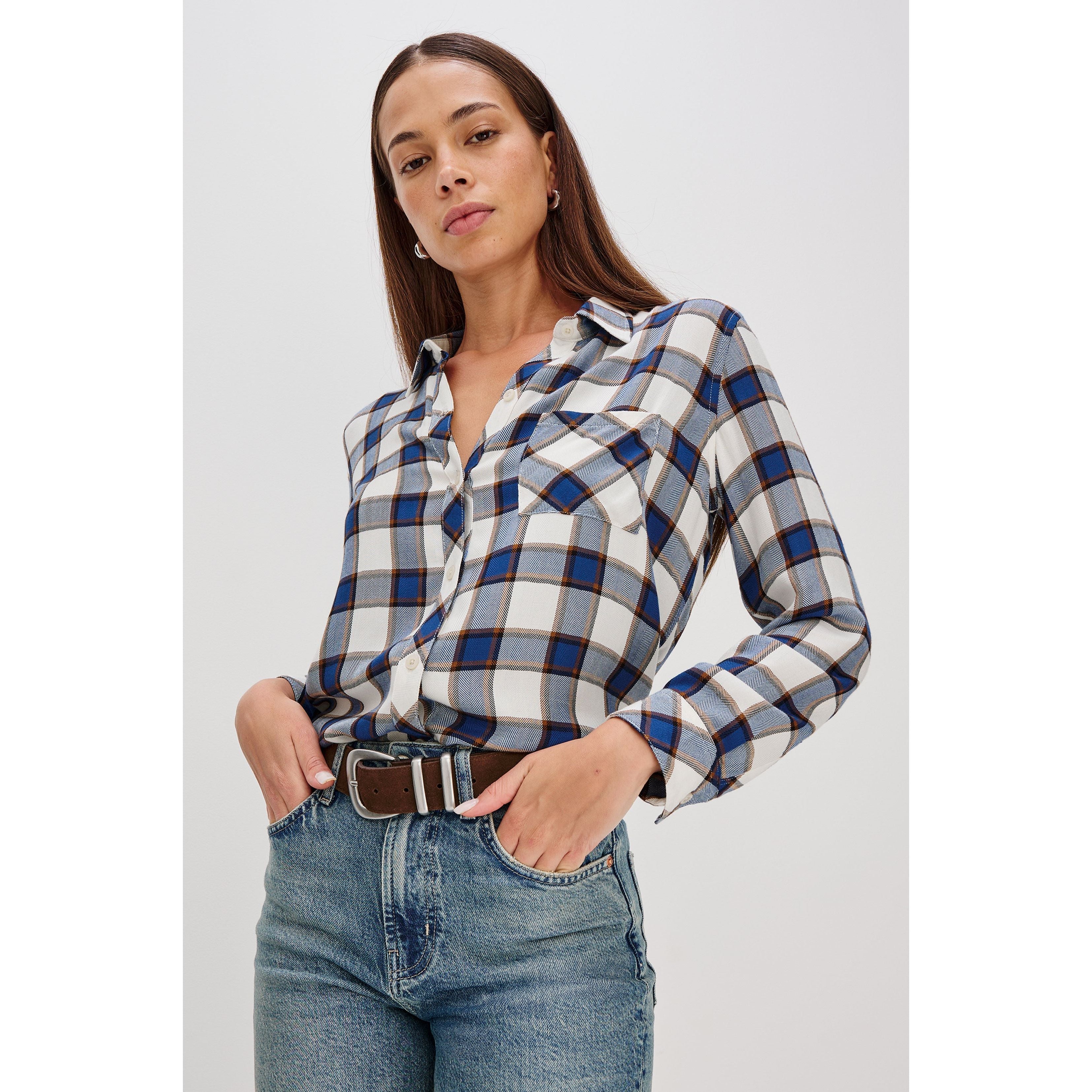 Rails - Hunter Shirt in Golden Colbalt
