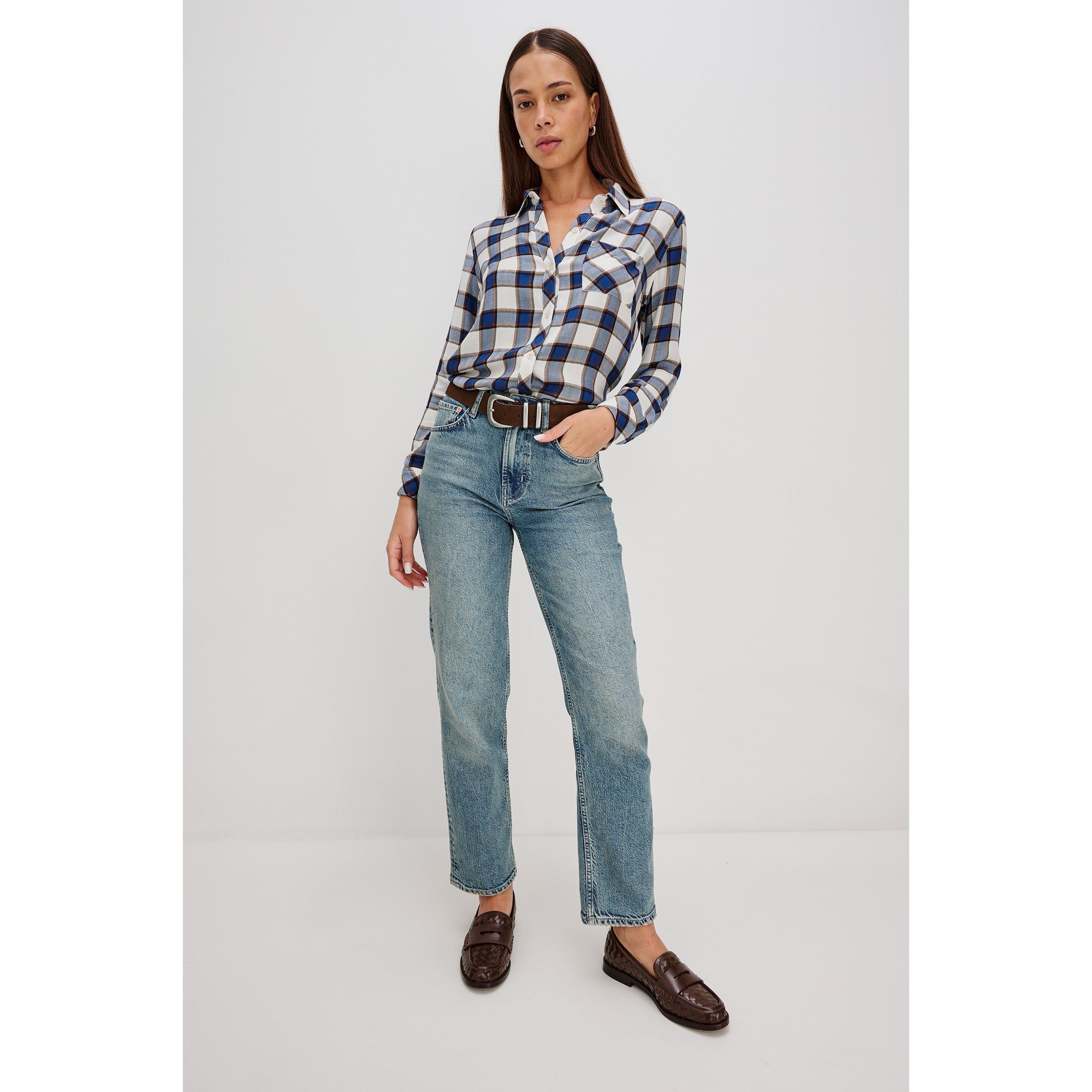 Rails - Hunter Shirt in Golden Colbalt