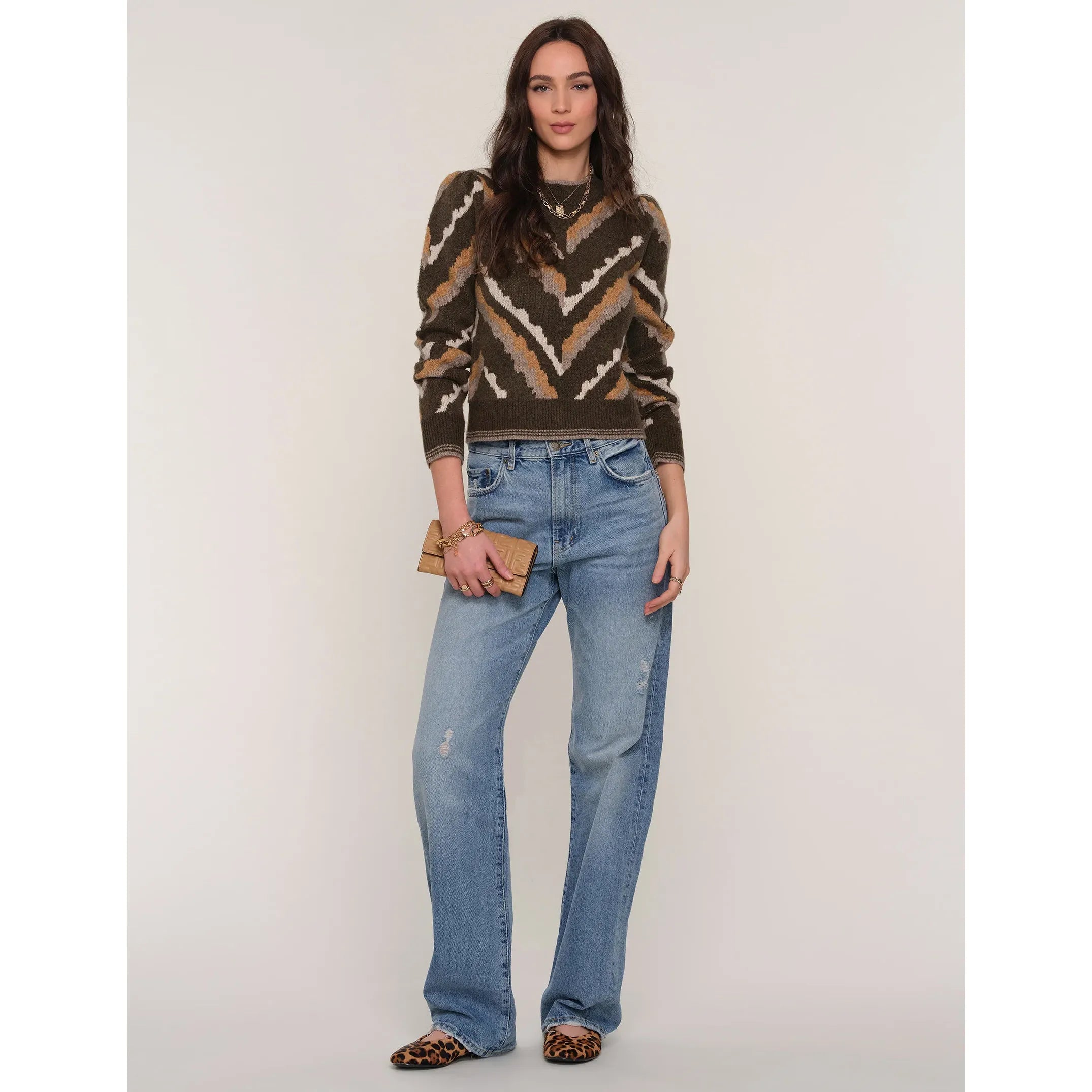 Heartloom - Paloma Sweater in Olive