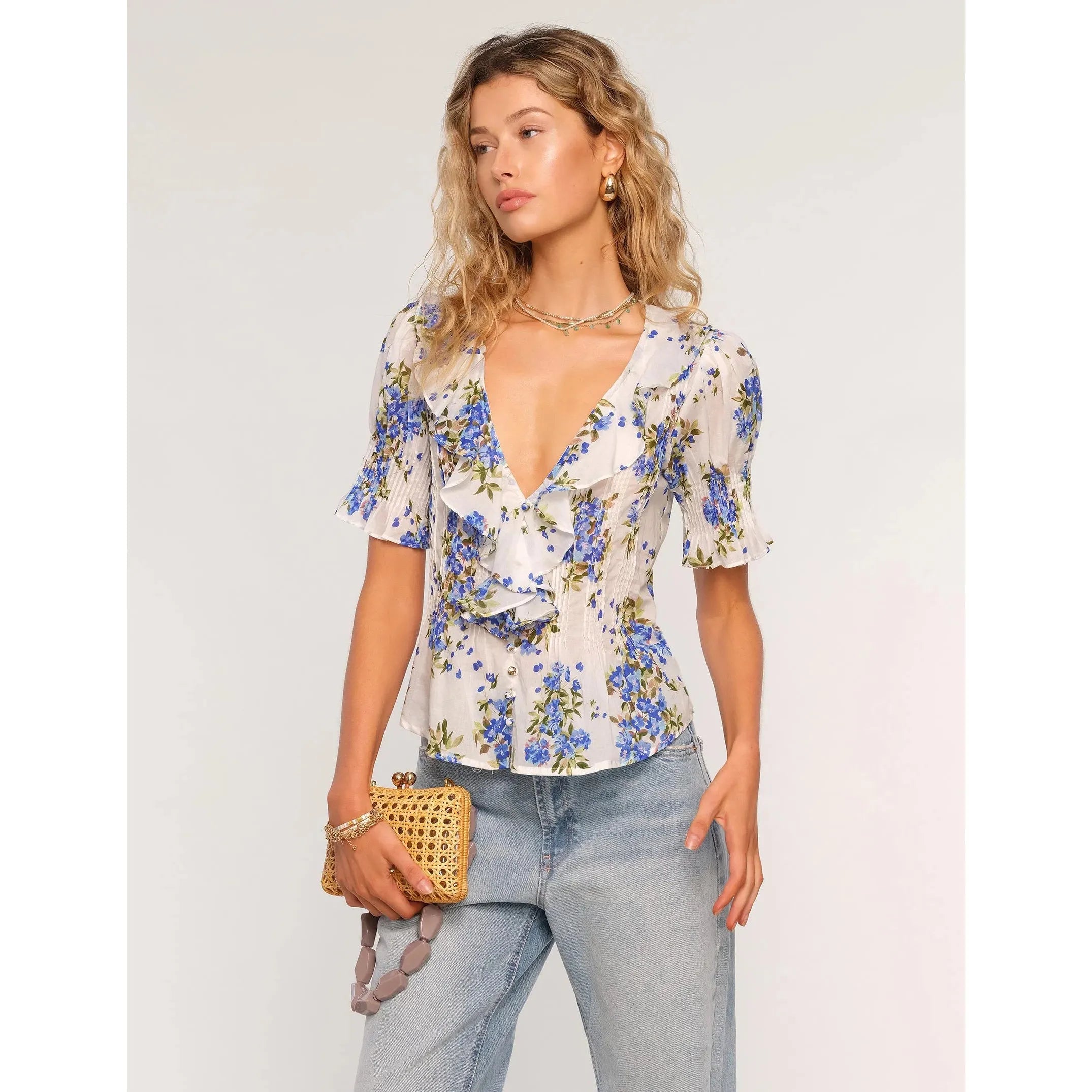 Heartloom -  Eugenia Top in Hydrangea