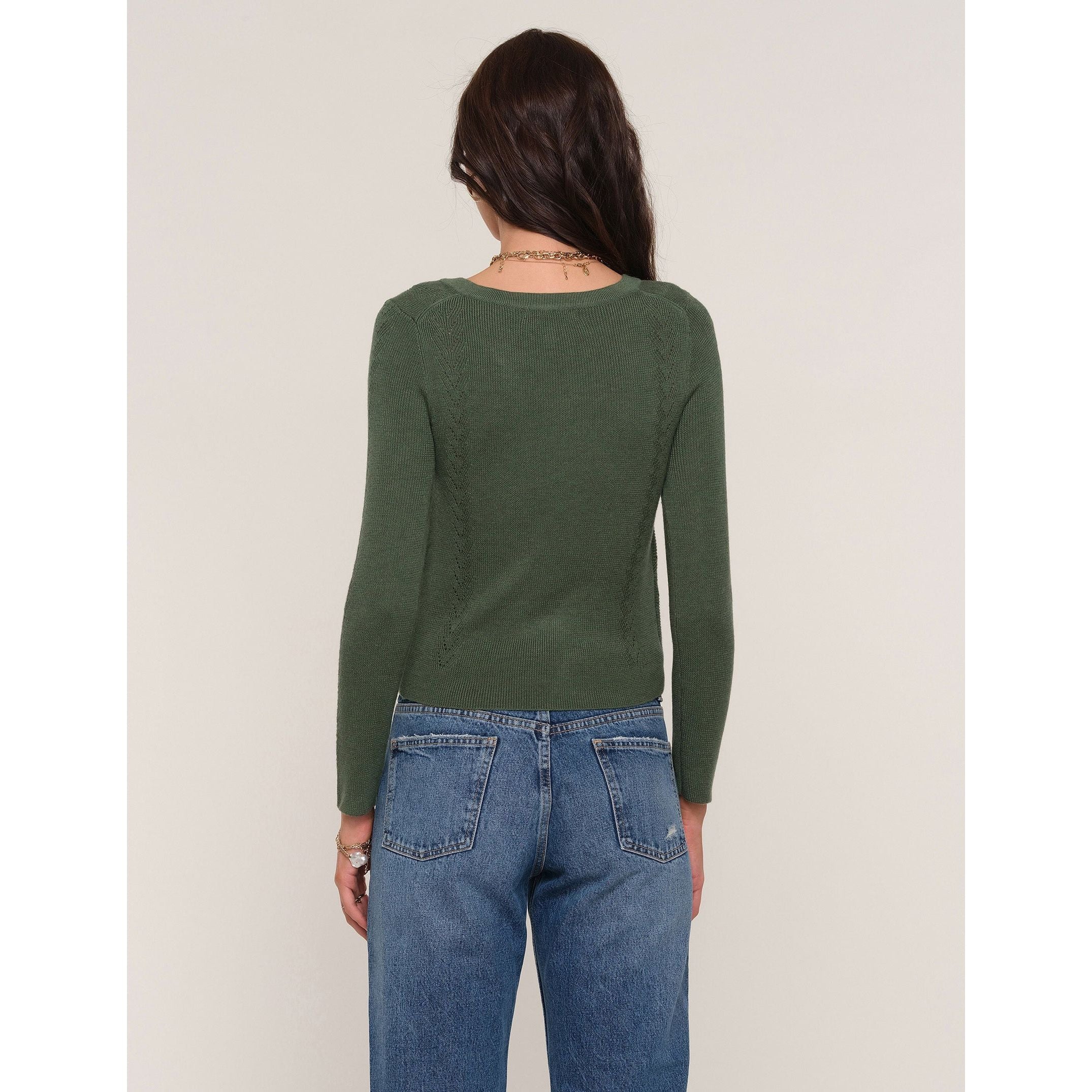 Heartloom - Zazie Top in Forest