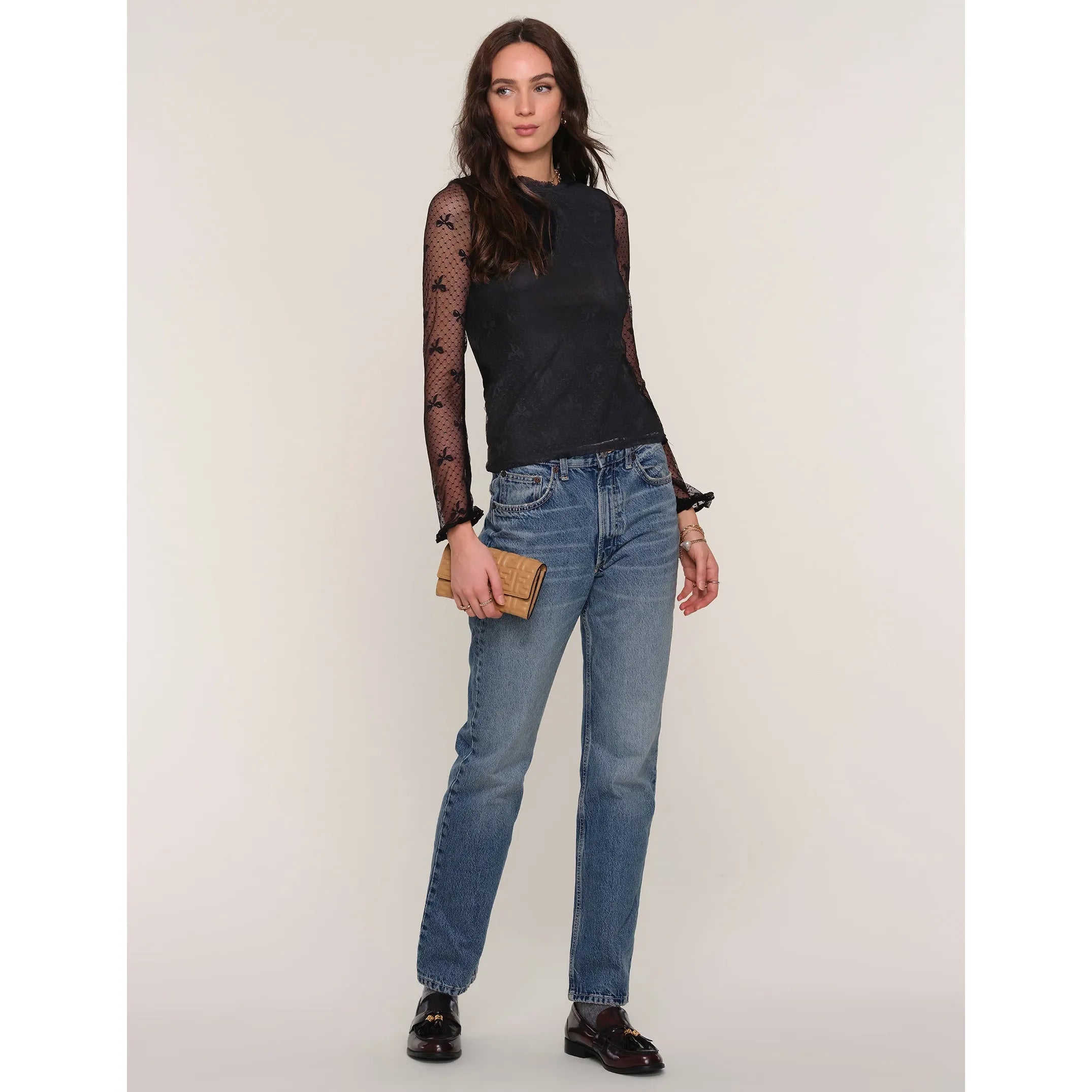 Heartloom - Woodson Top in Black