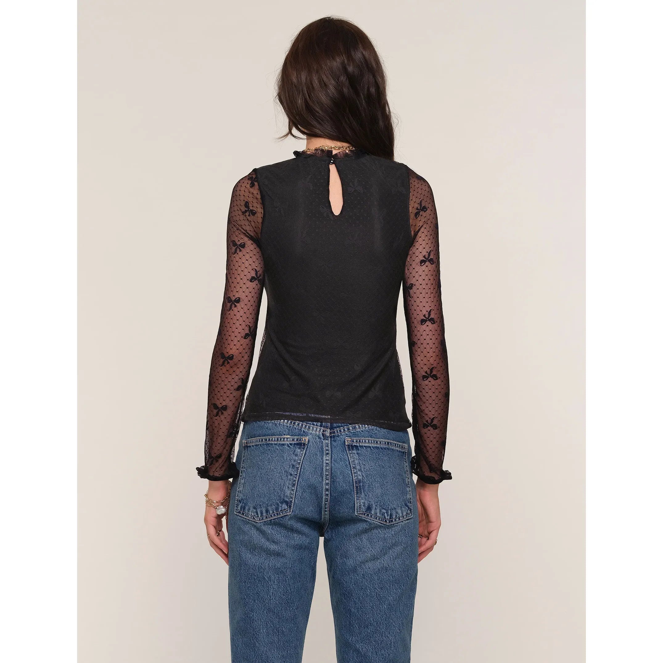 Heartloom - Woodson Top in Black