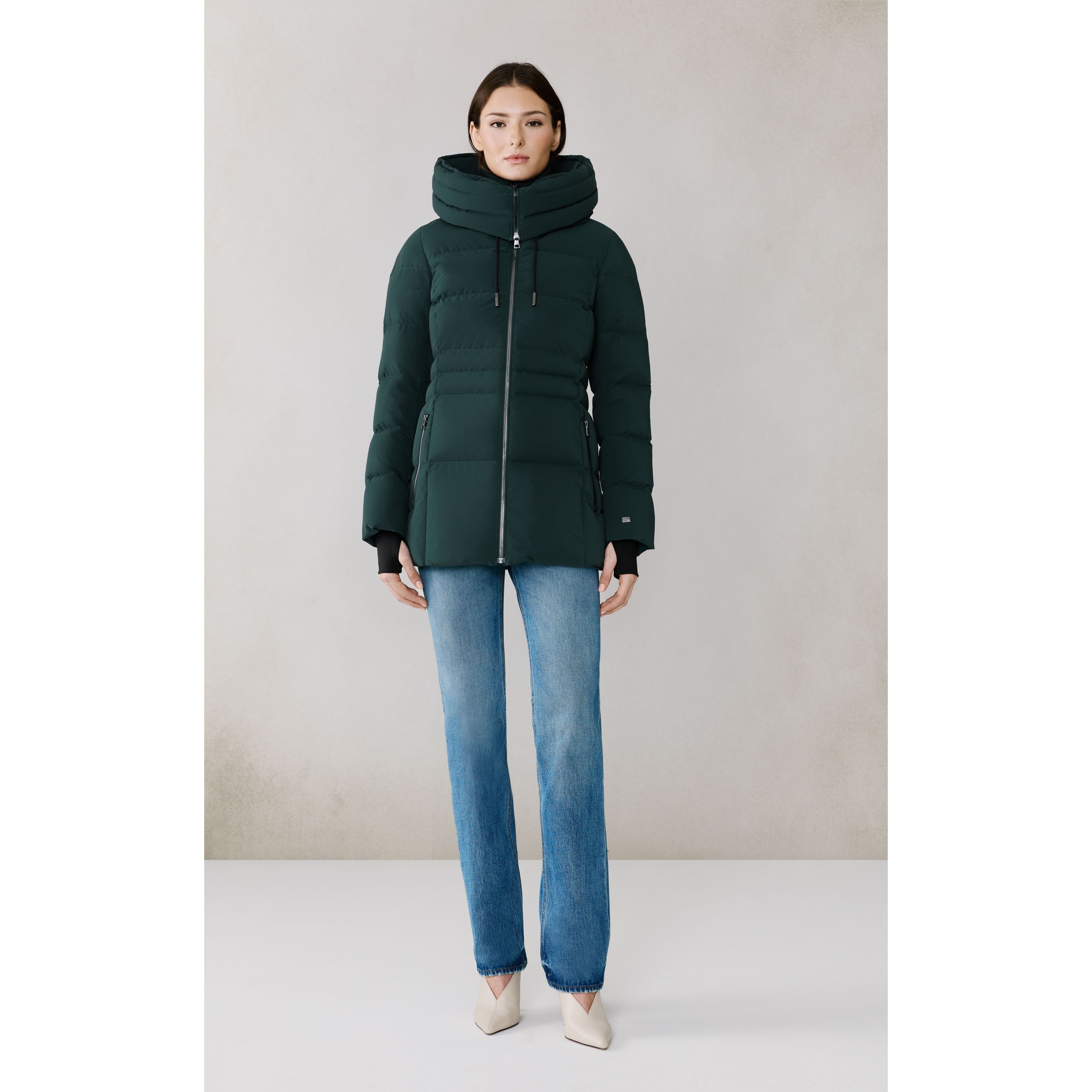 Soia & Kyo - June Coat in Midnight Forest