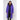 Rino & Pelle - Keila Reversible Long Padded Coat in Graphite/Purple