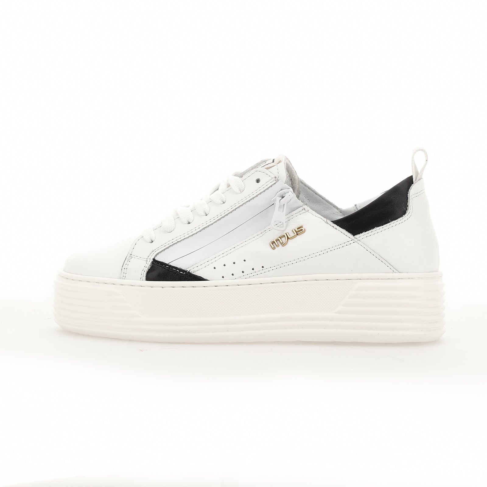 MJUS - Sneaker in Bianco Nero