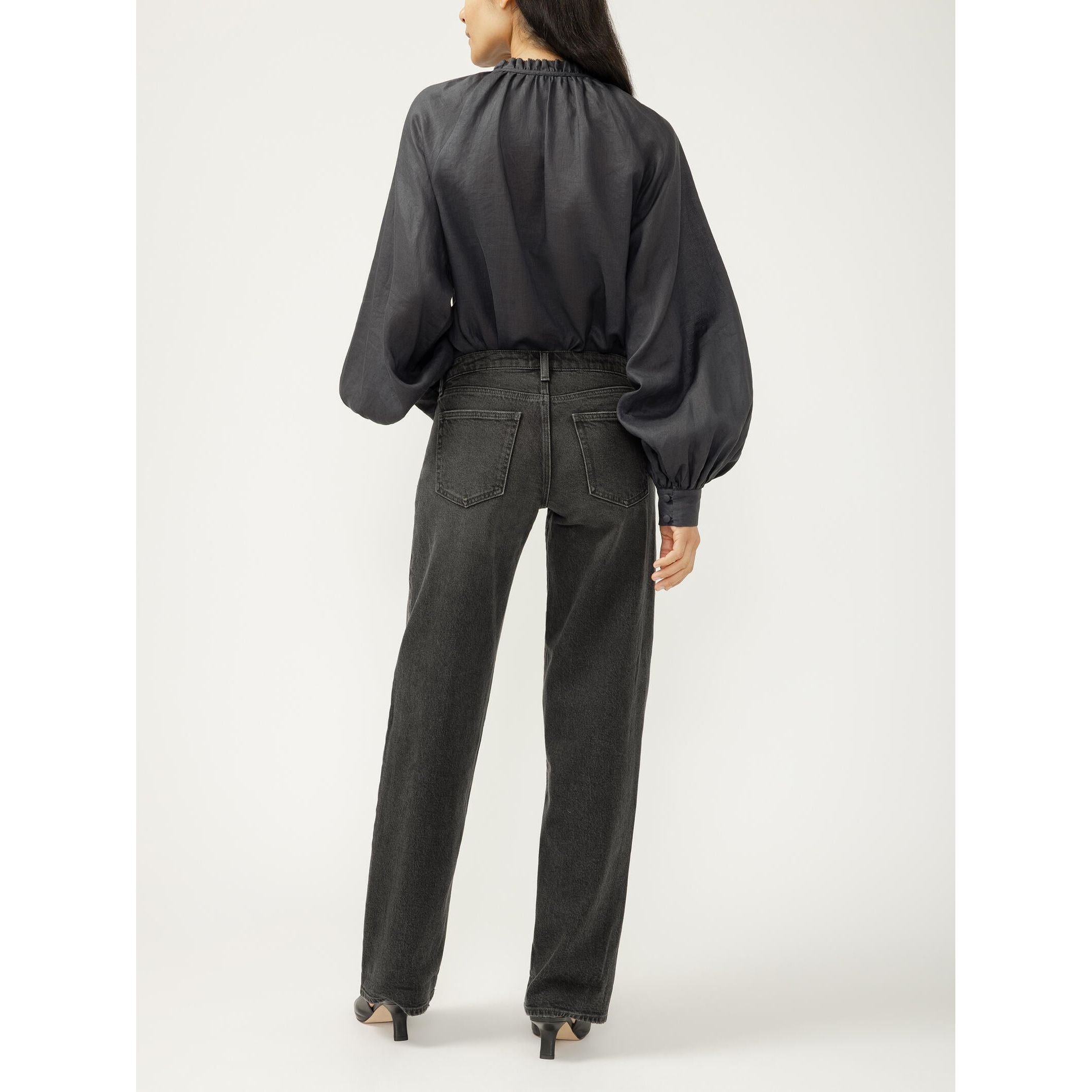 Silver - Loose & Low Rise Straight Leg in L26412ADB551