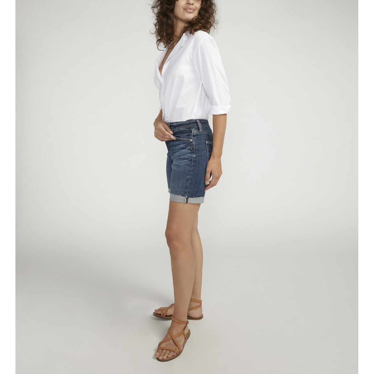 Silver Jeans - Sure Thing Long Shorts in L28517EAE311