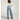 Silver - V-Front Mid Rise Wide Leg in L28944SOC235