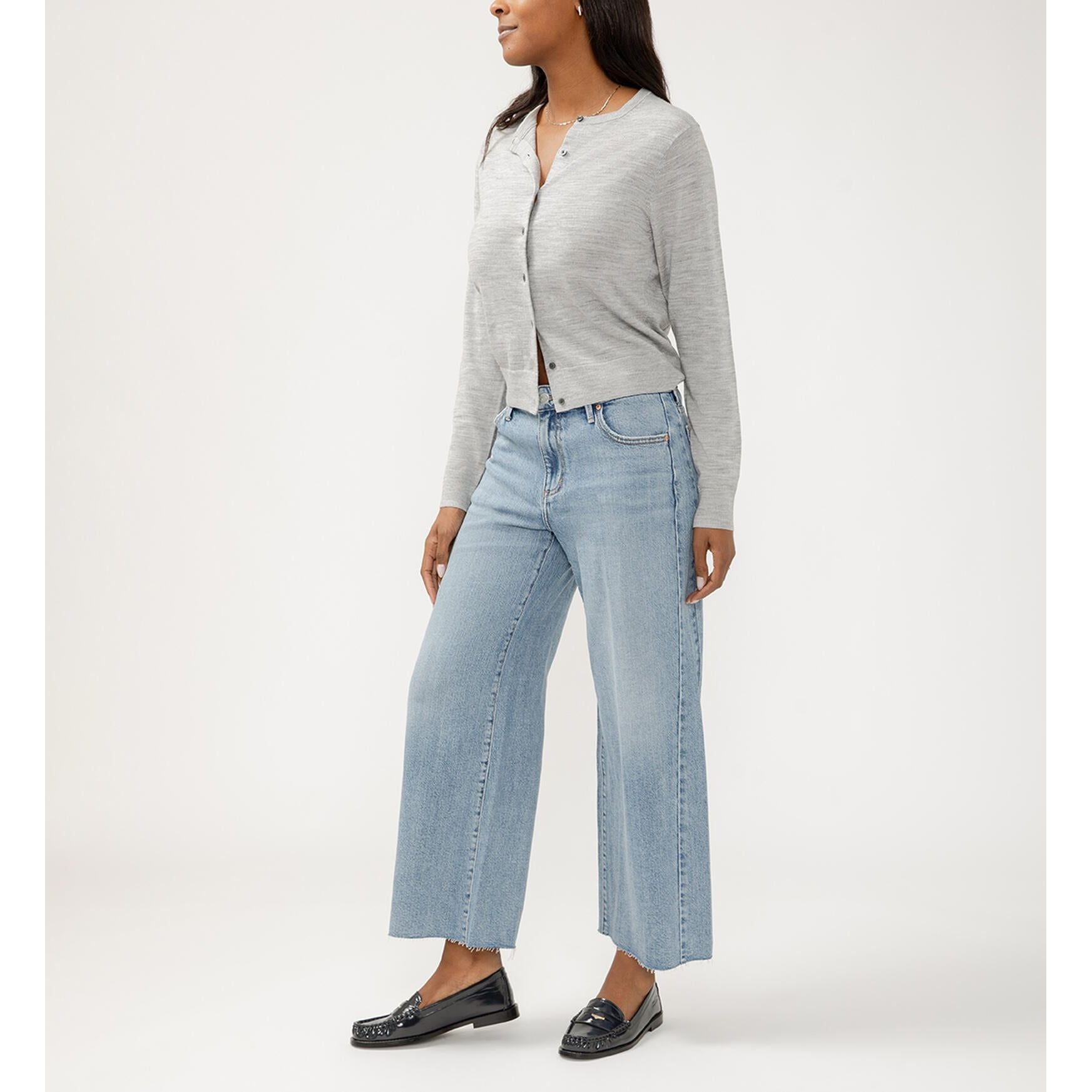 Silver - Isbister High Rise Wide Leg in L74909ADM207