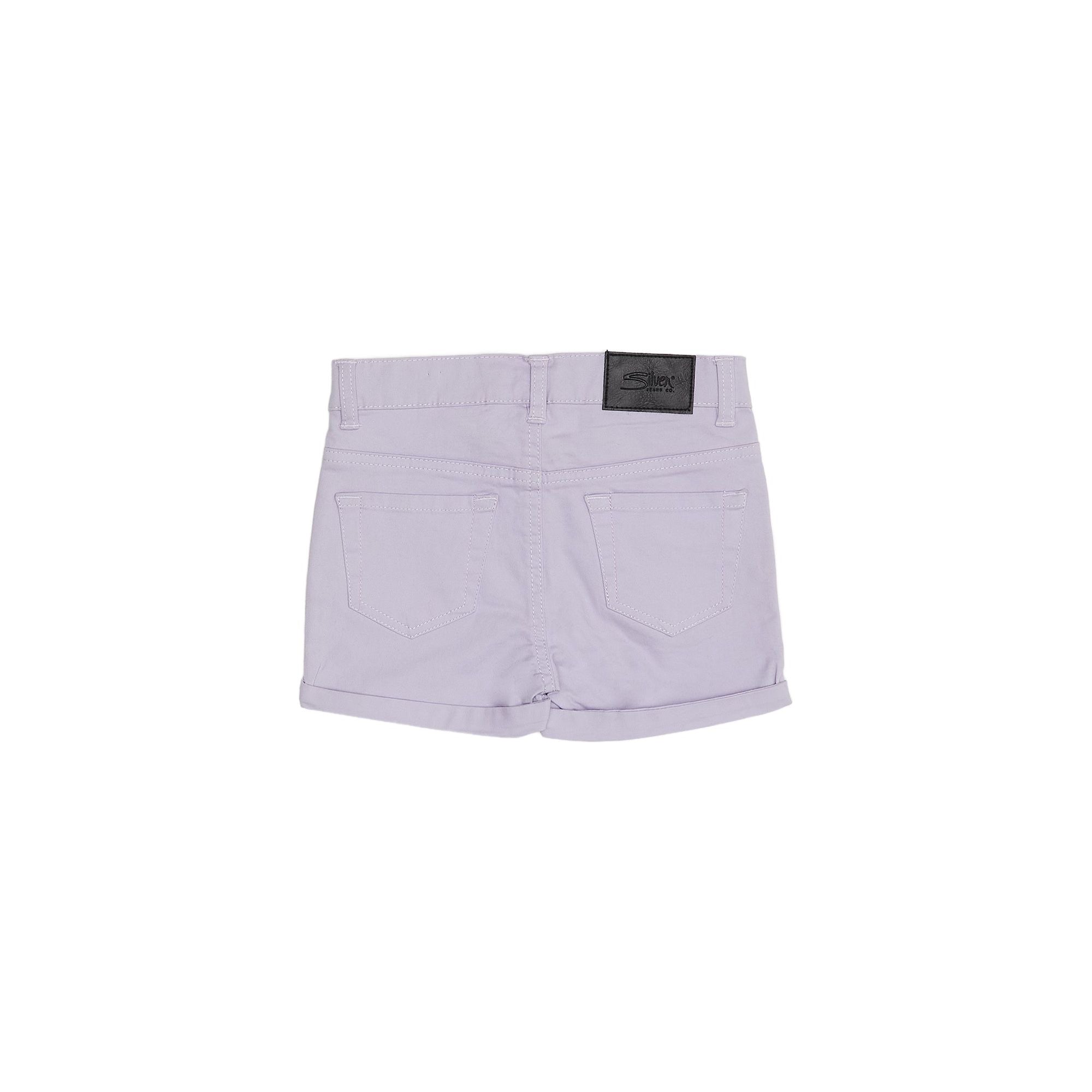 Silver Jeans - Girls Shorts in Lavender