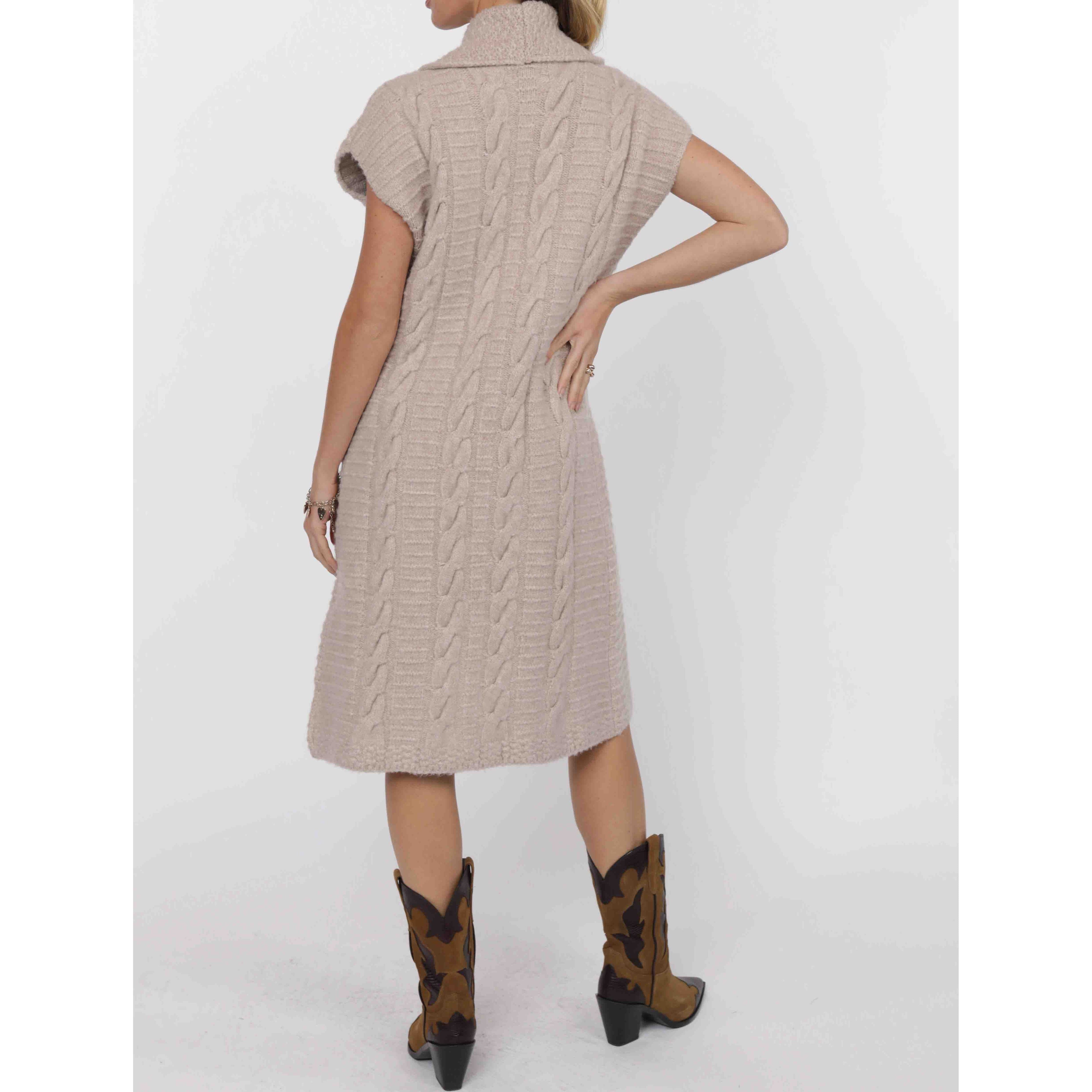 Sage The Label - Camden Long Cardigan in Oatmeal