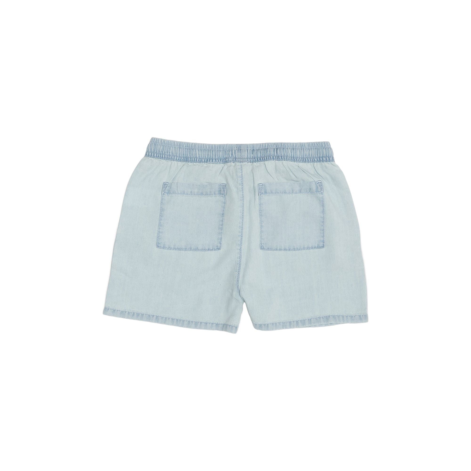 Silver Jeans - Girls Denim Short in Light Chambray