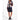 Sage The Label - Sweet Rose Jaquard Zip Sweater in Ivory/Navy  Multi