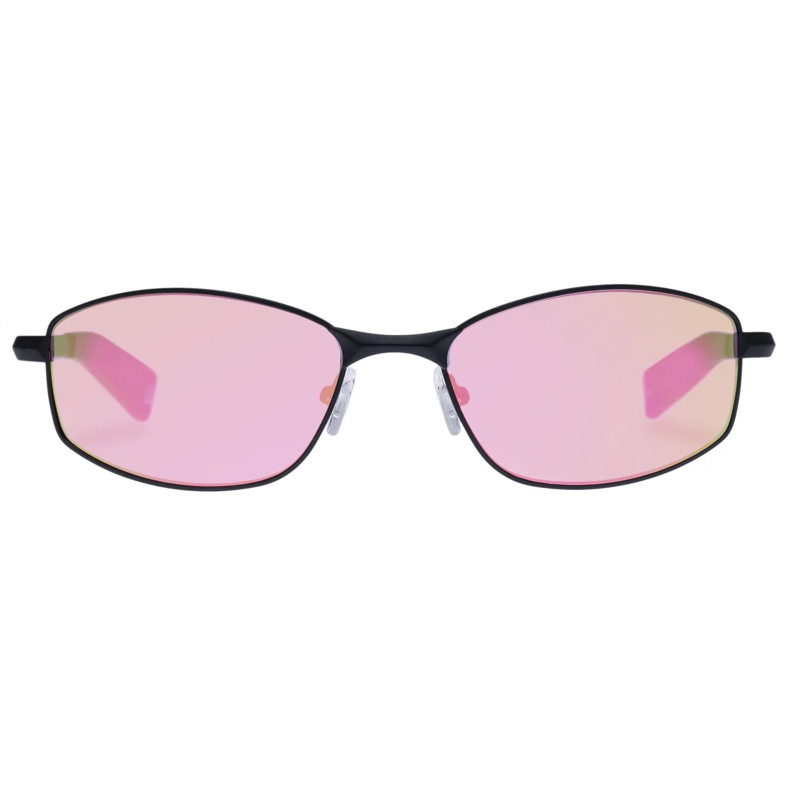 Le Specs - Star Beam in Matte Black/Pink