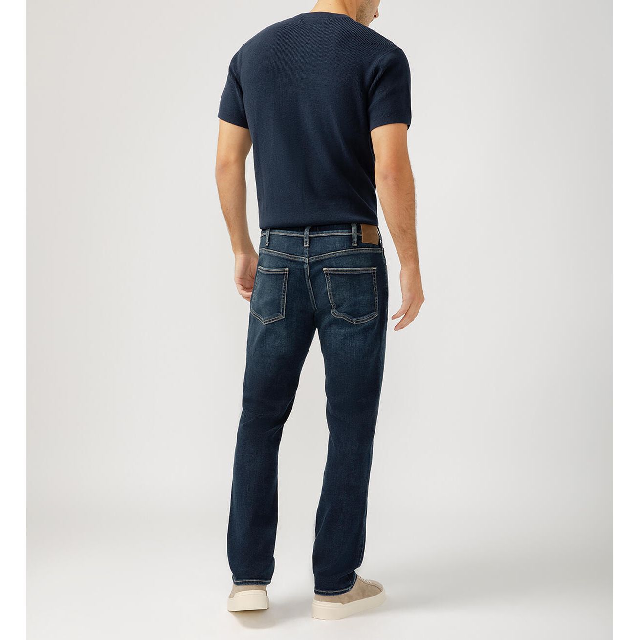 Silver Jeans - Allan Slim Fit Straight Leg Jeans in M12401BTV435