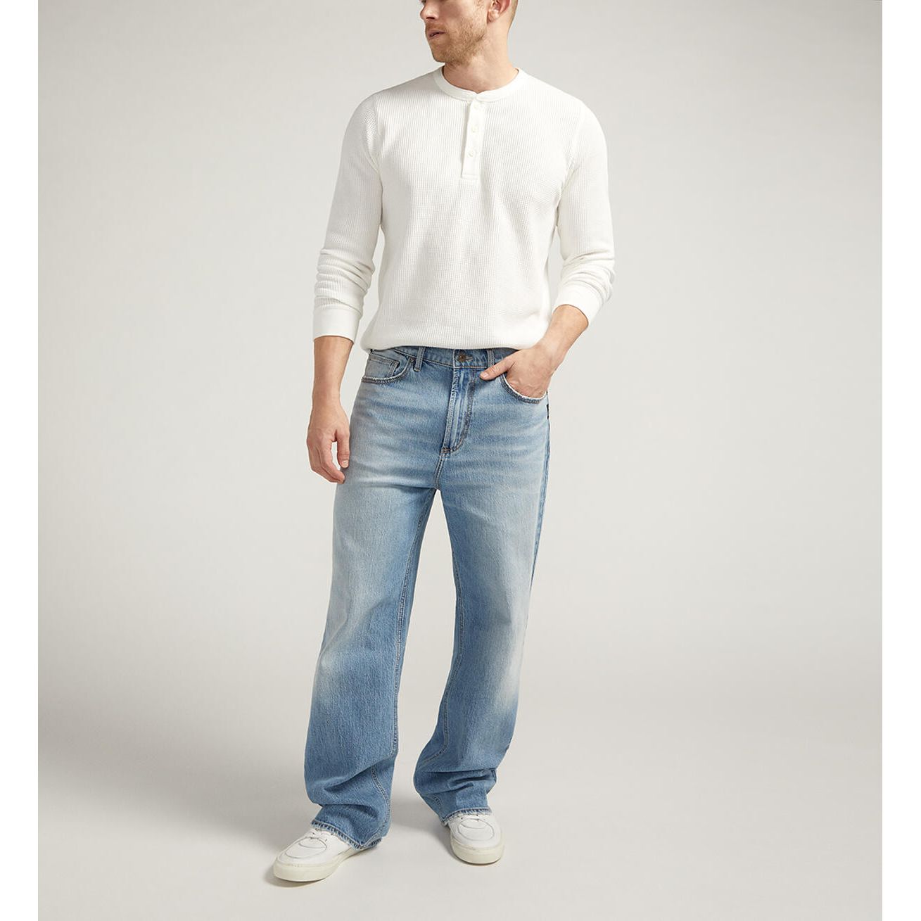 Silver Jeans - Big Guy Baggy Jean in M33402RC220