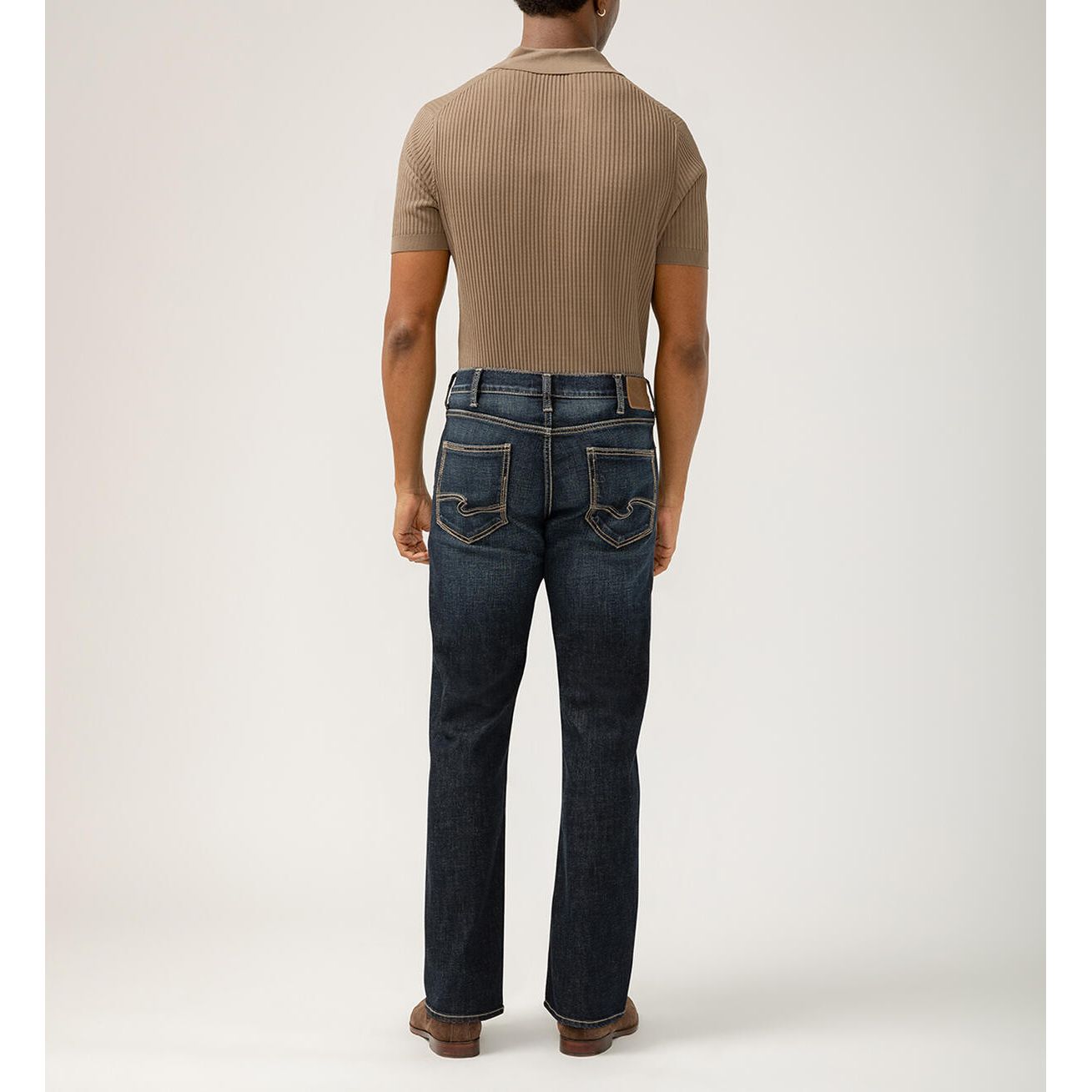 Silver Jeans - Zac Relaxed Fit Straight Leg Luxe Heritage Jeans in M42411EFS412