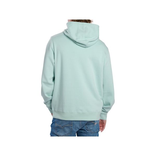 Guess - Roy Embossed Hoodie in Misty Mint