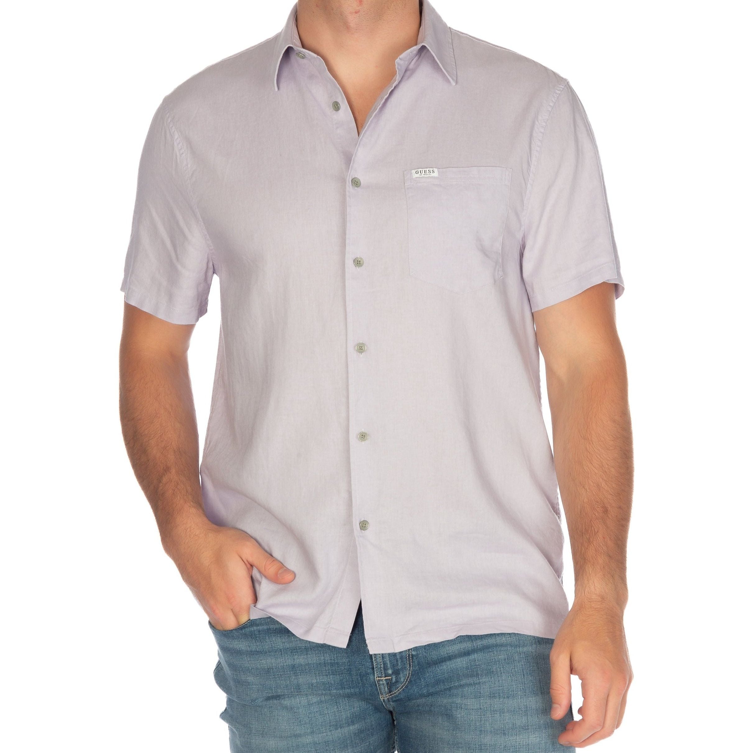 Guess - Collin Shirt in Lilac Thistle