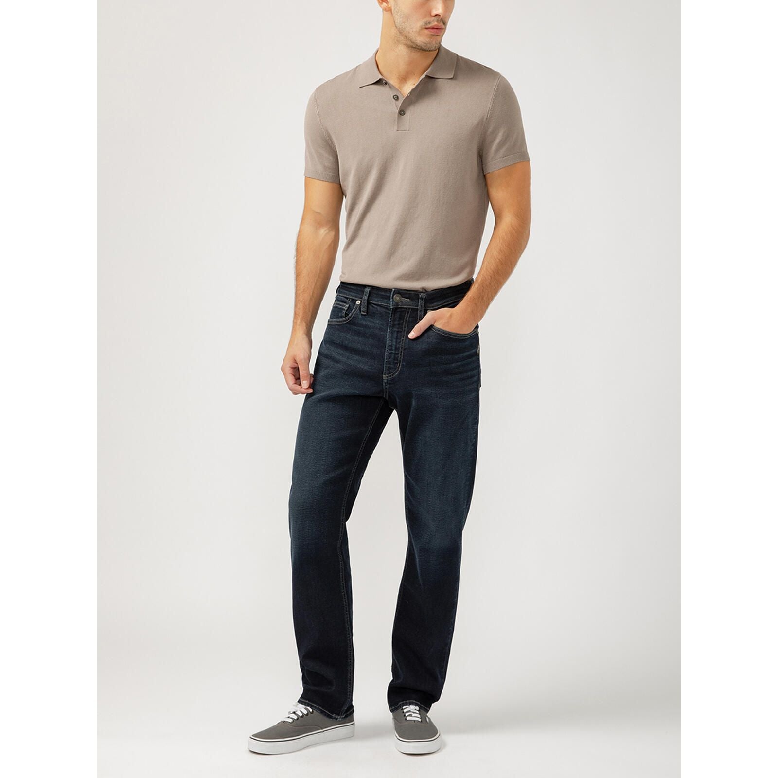 Silver Jeans - Machray Athletic Fit Straight Leg in M63410FCB431