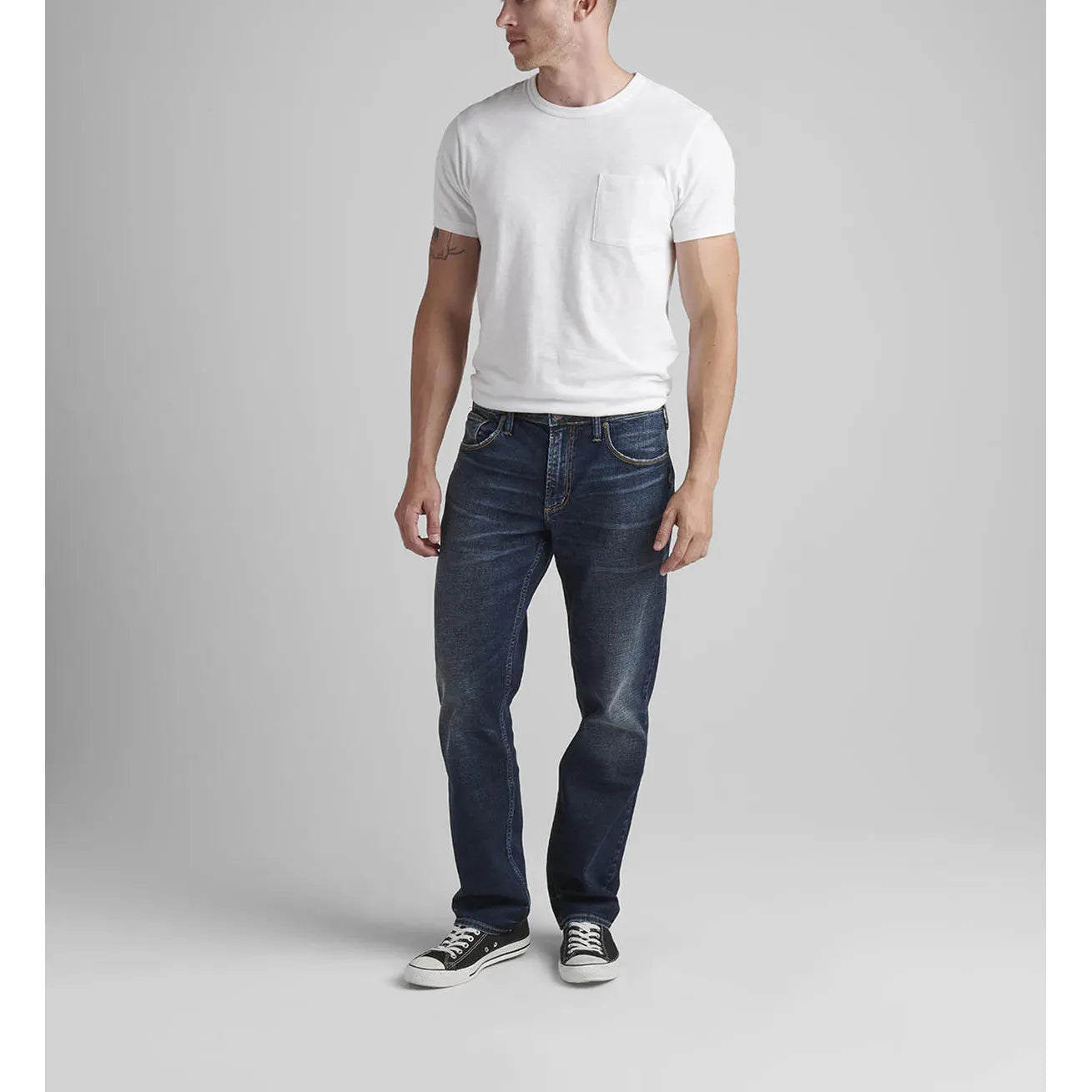Silver Jeans - Machray Athletic Fit Straight Leg in M63410FCB430