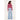 Mink Pink -  Lourdes Stripe Cardigan in Wine/Pink
