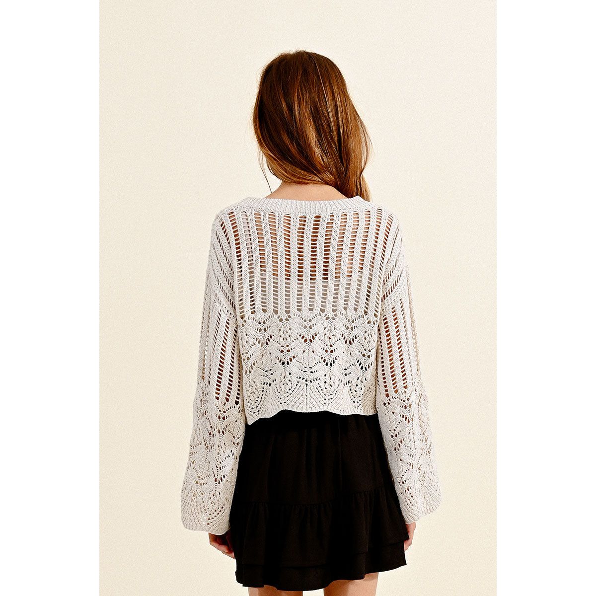 Molly Bracken - Knitted Sweater in Creme