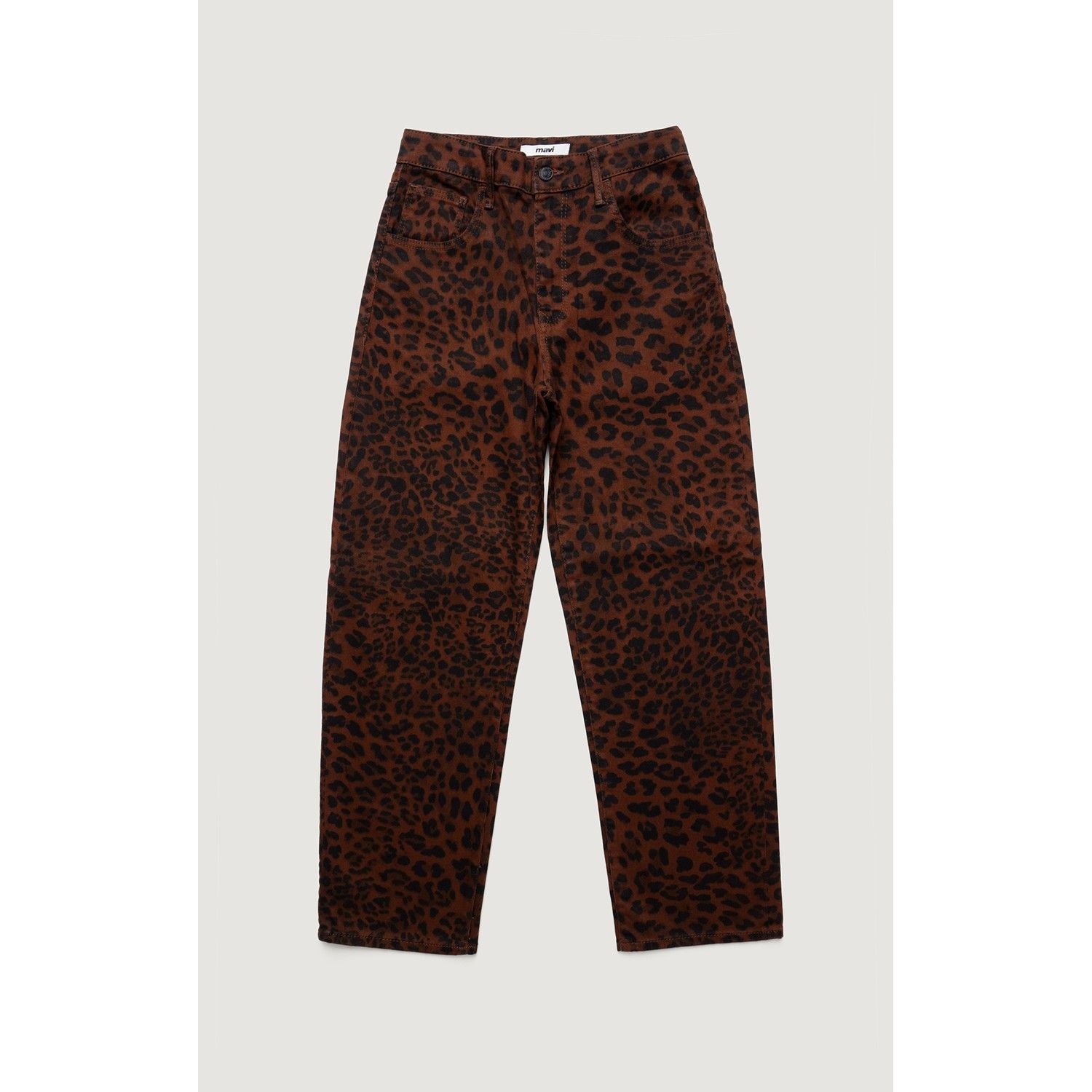 Mavi - Nica Barrel Jeans in Brown Cita Denim