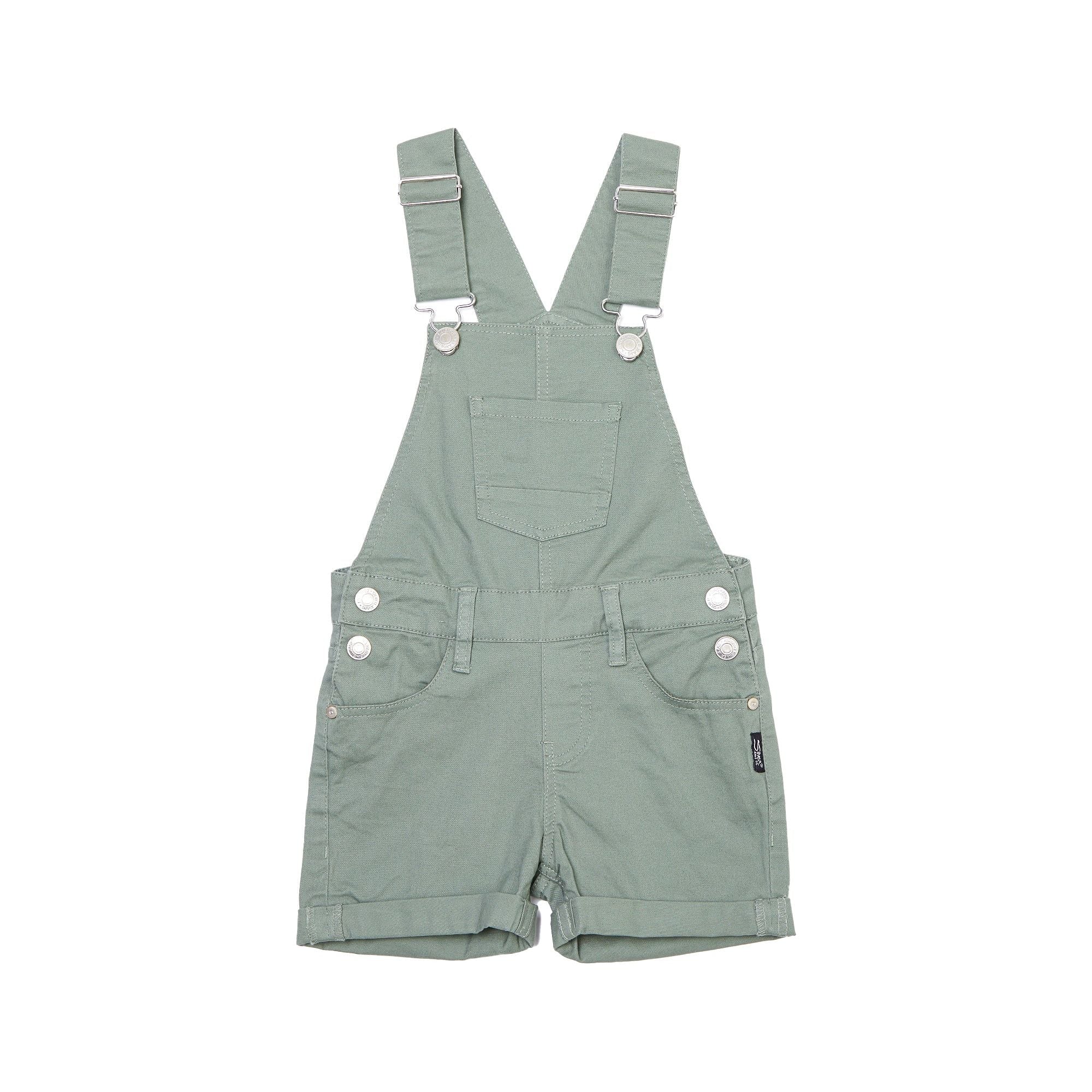 Silver Jeans - Girls Overall in Olive