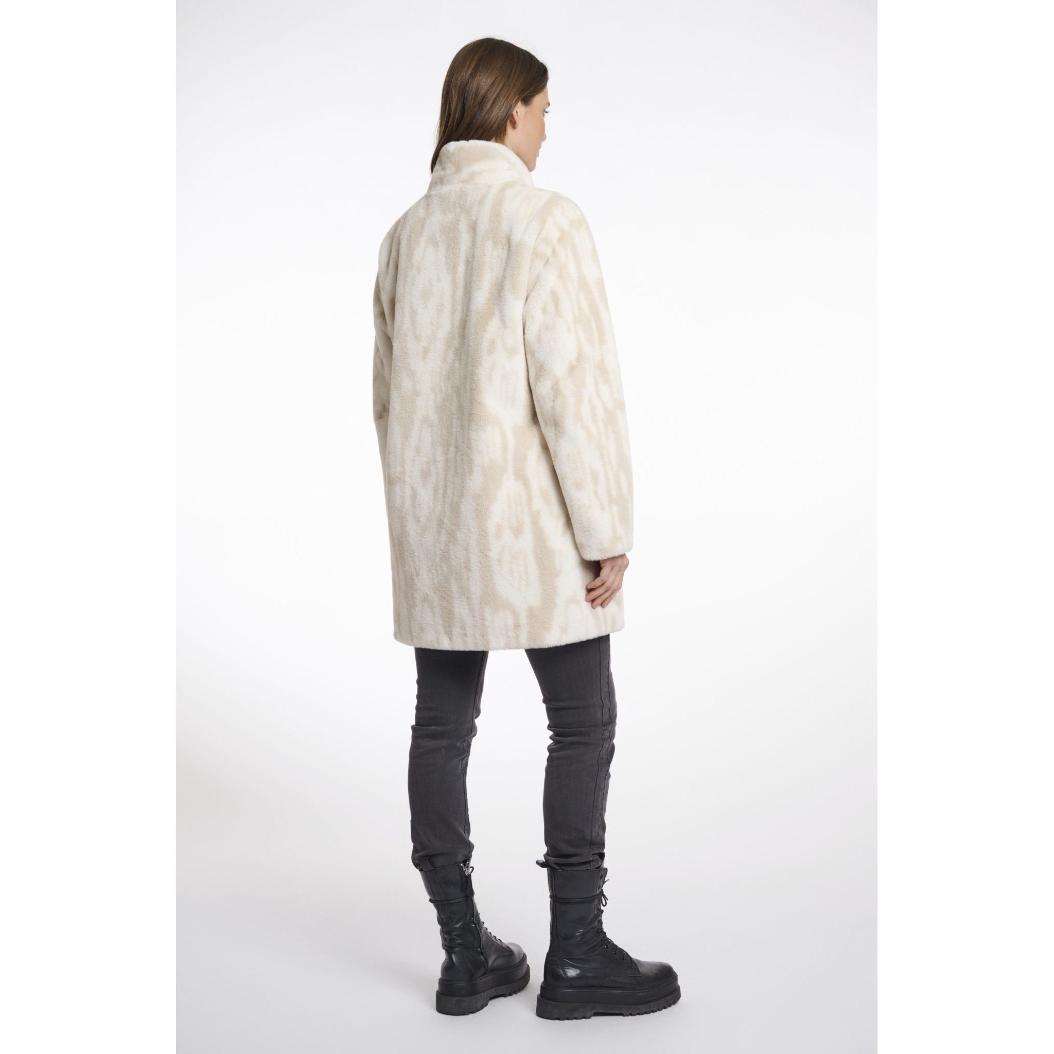 Rino & Pelle - Nona Coat in Birch Frozen Flower