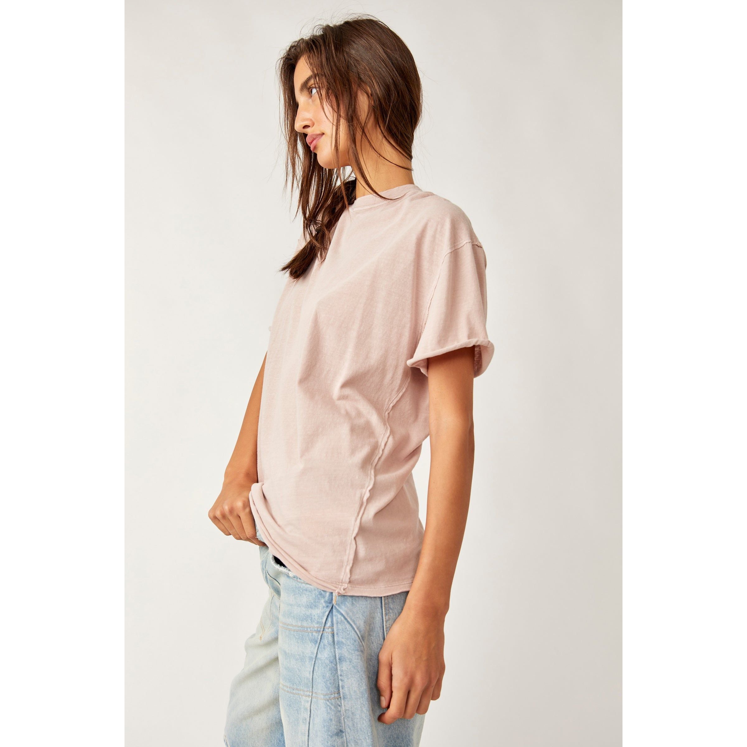 Free People - We The Free Nina Tee in Cashmere