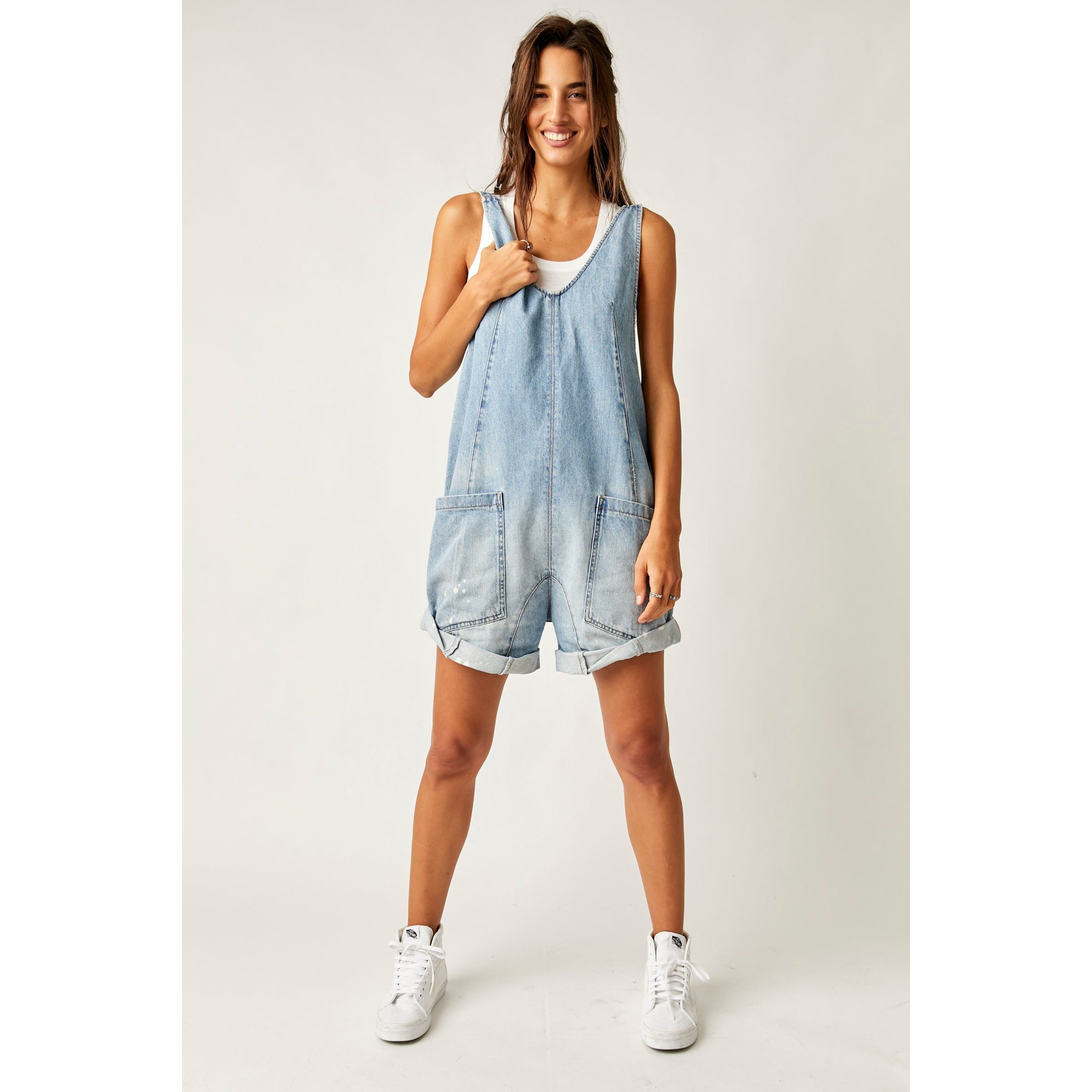 Free People - High Roller Shortall in Bright Eyes