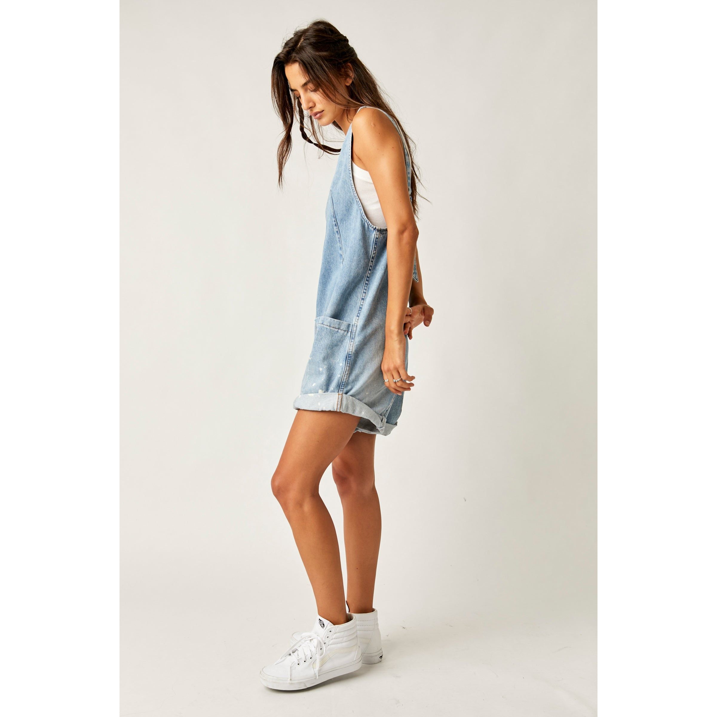 Free People - High Roller Shortall in Bright Eyes