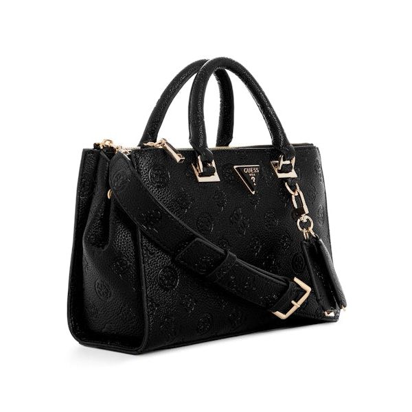 Guess - Cresidia Society Satchel in Black