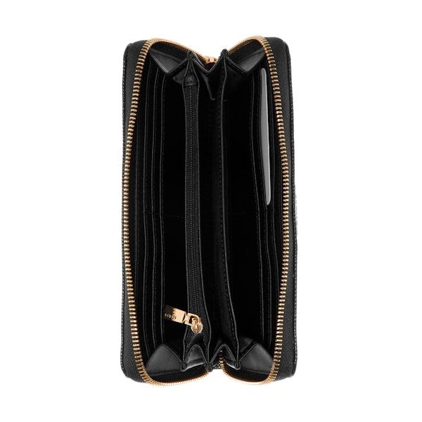 Guess - Cresidia Large Zip Around Wallet in Black