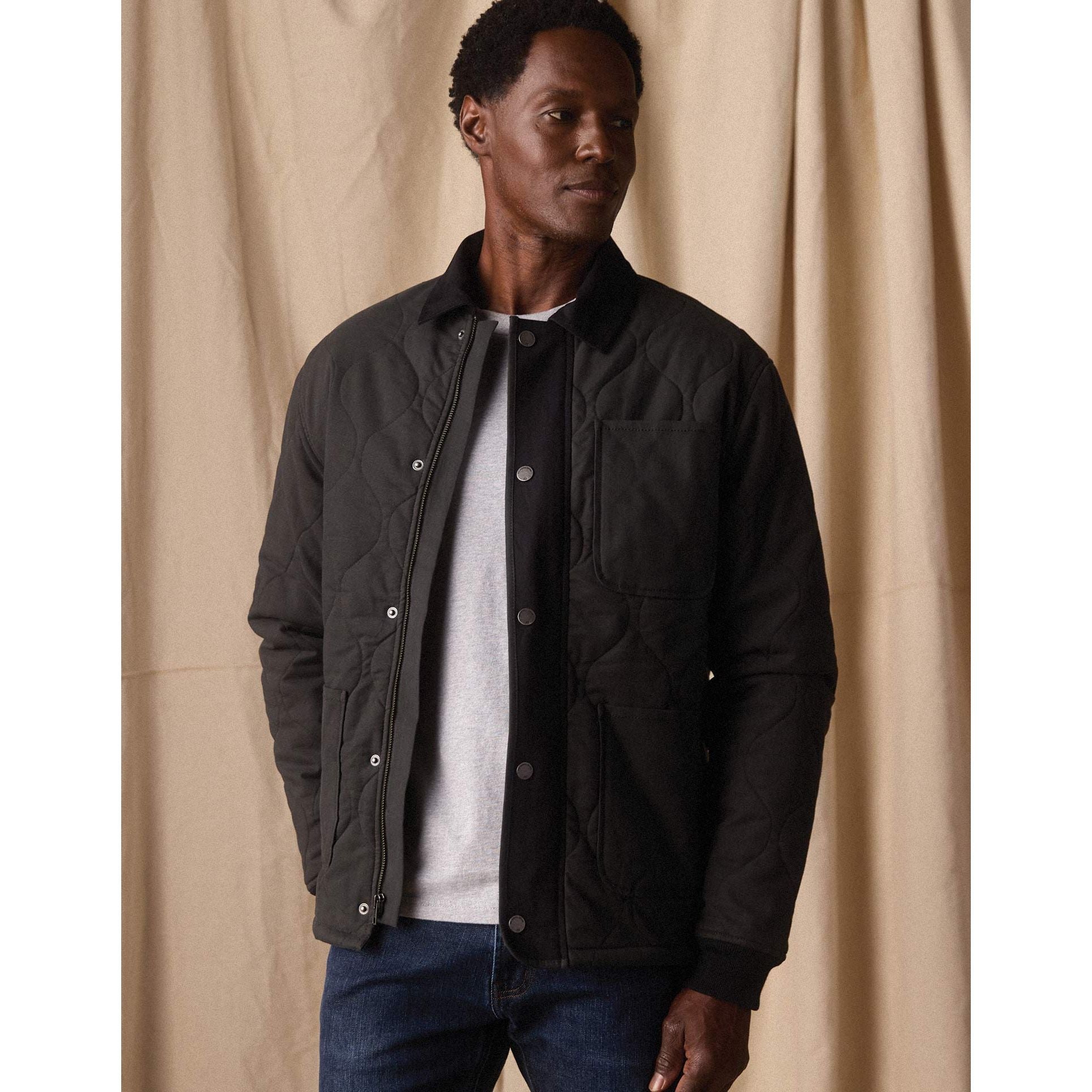 Normal Brand - James Canvas Jacket in Black
