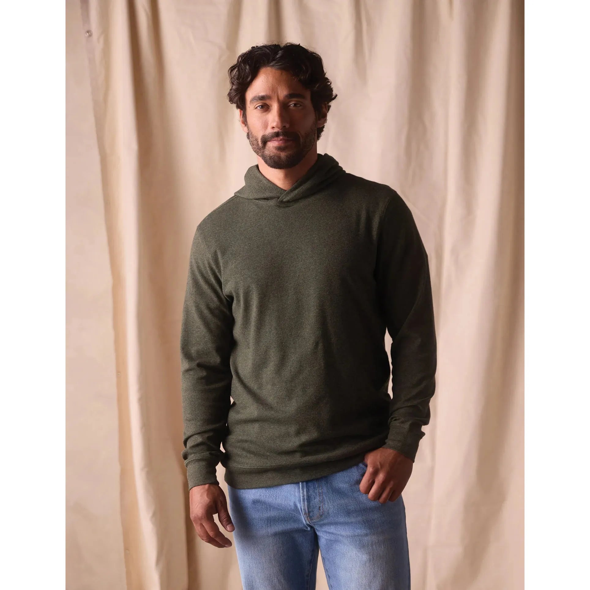 Normal Brand - Puremeso Essential Hoodie in Olive