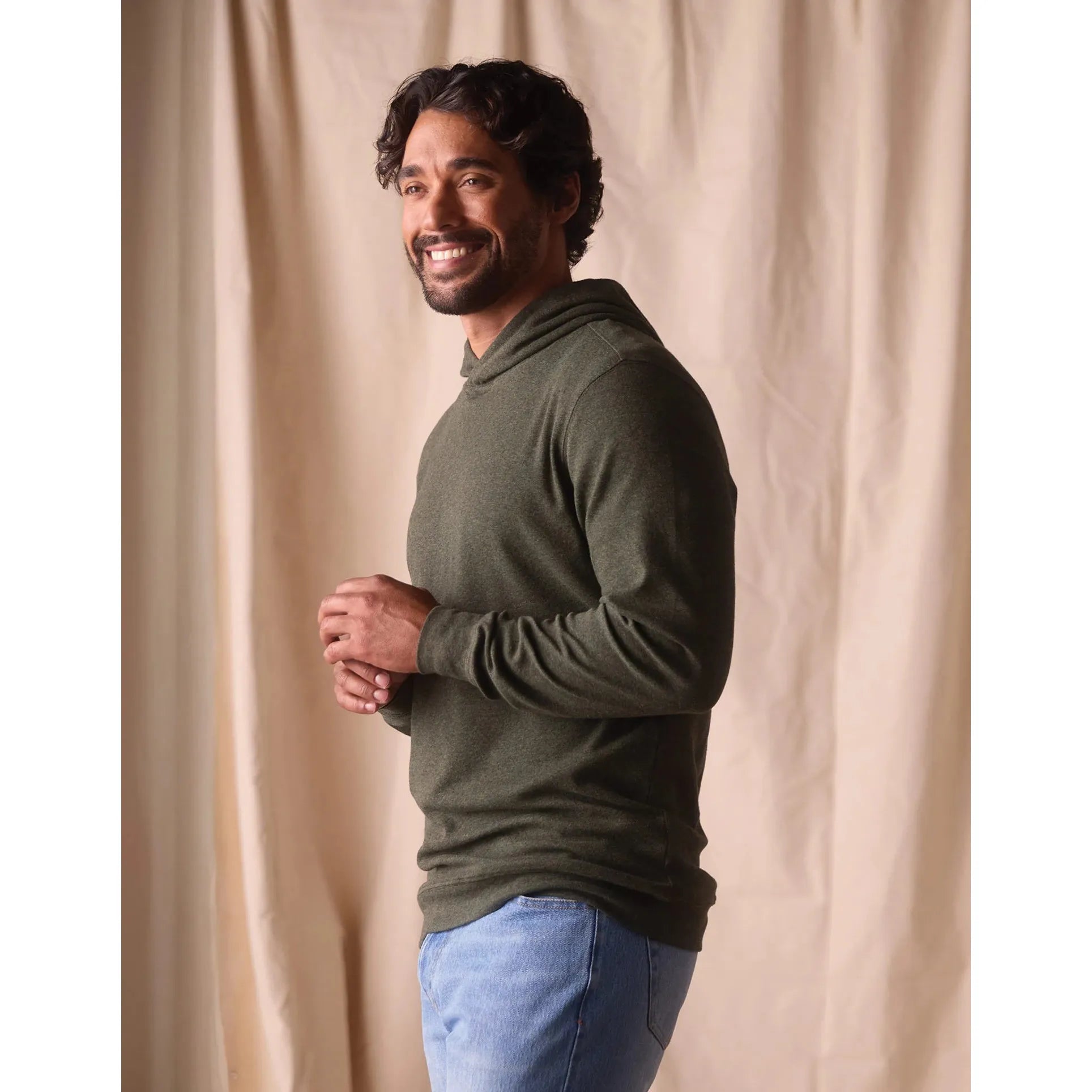 Normal Brand - Puremeso Essential Hoodie in Olive