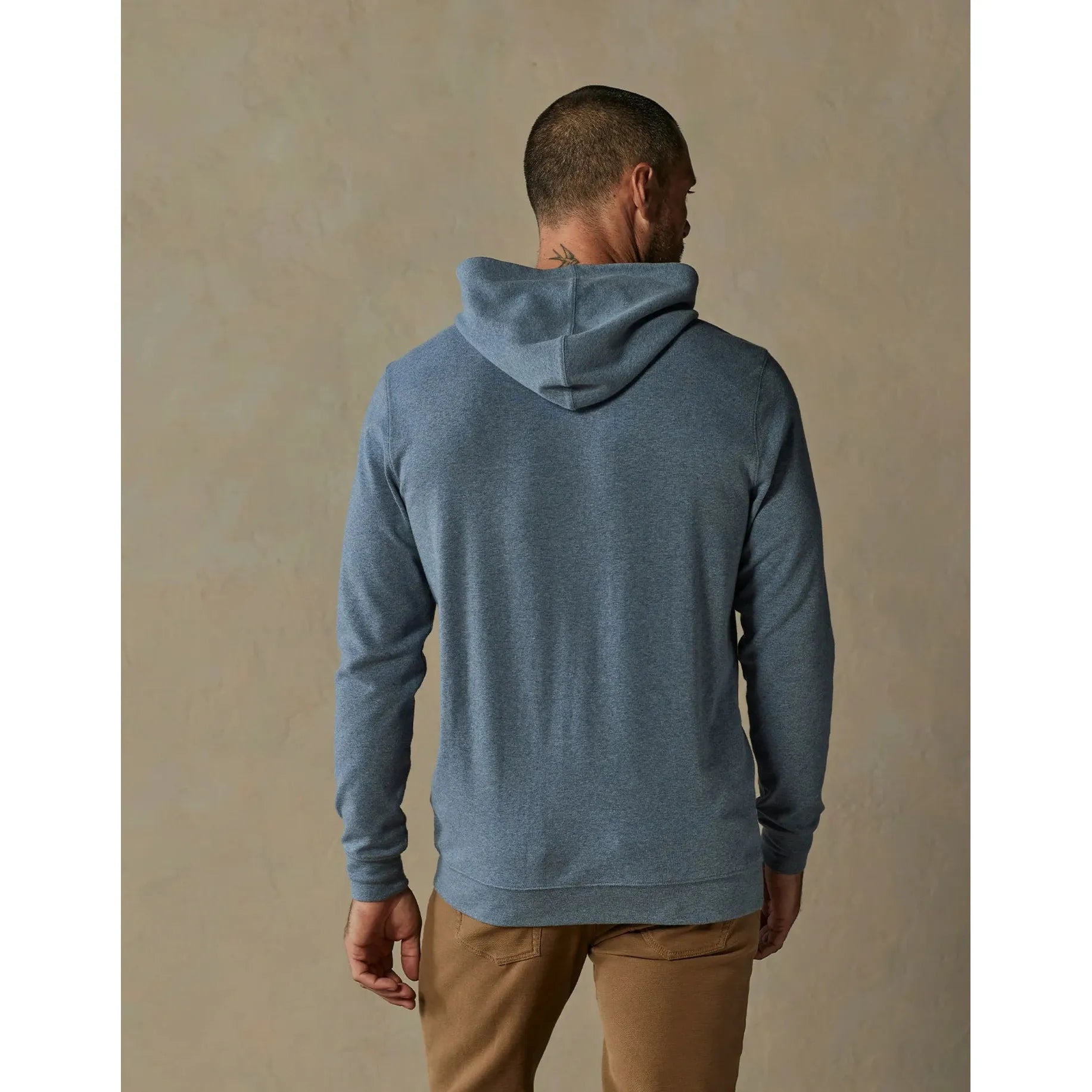 Normal Brand - Puremeso Essential Hoodie in Slate Blue